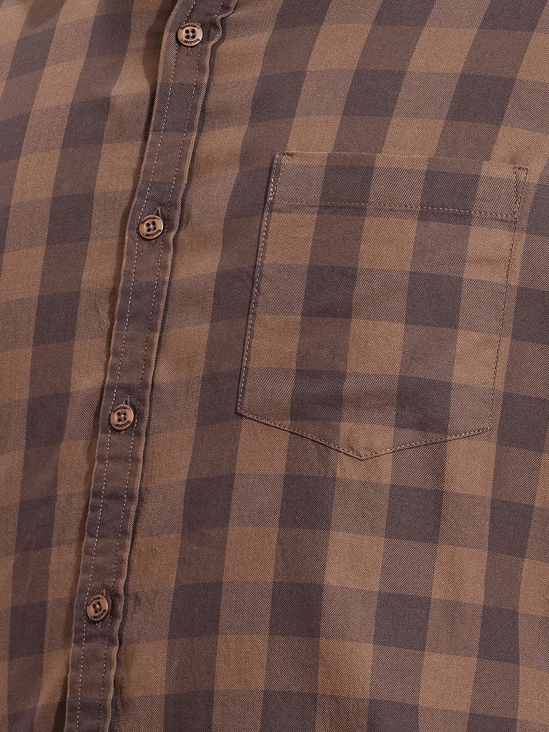 Roadster Life Co. Soft Touch Checked Casual Shirt thumbnail 5