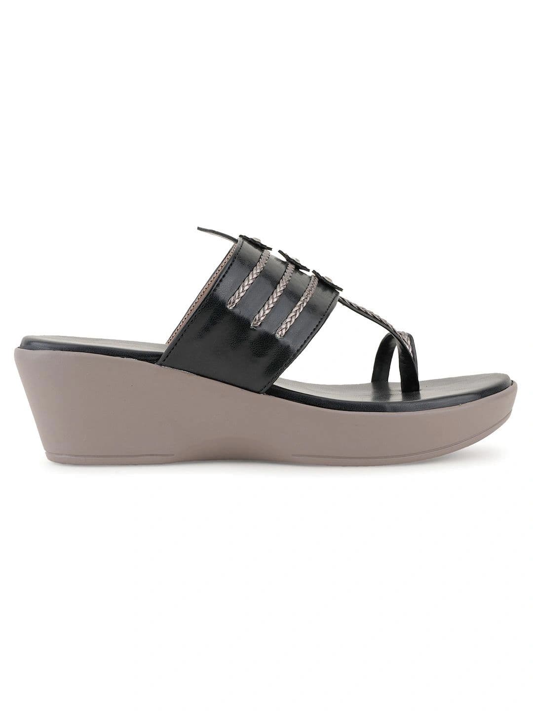 CORSICA Embellished Wedge Sandals thumbnail 2