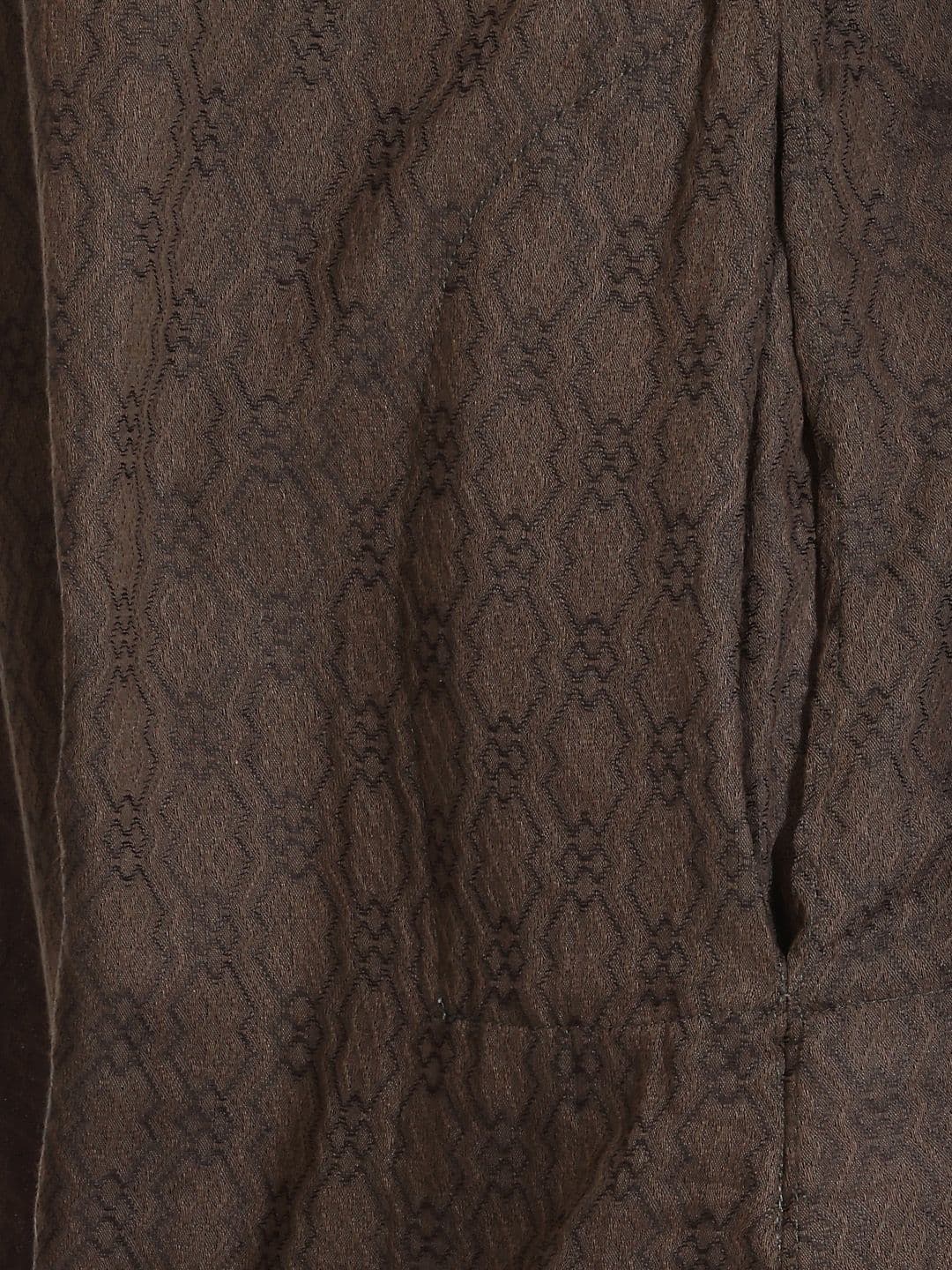 Anouk Textured Woven Design Kurta thumbnail 2
