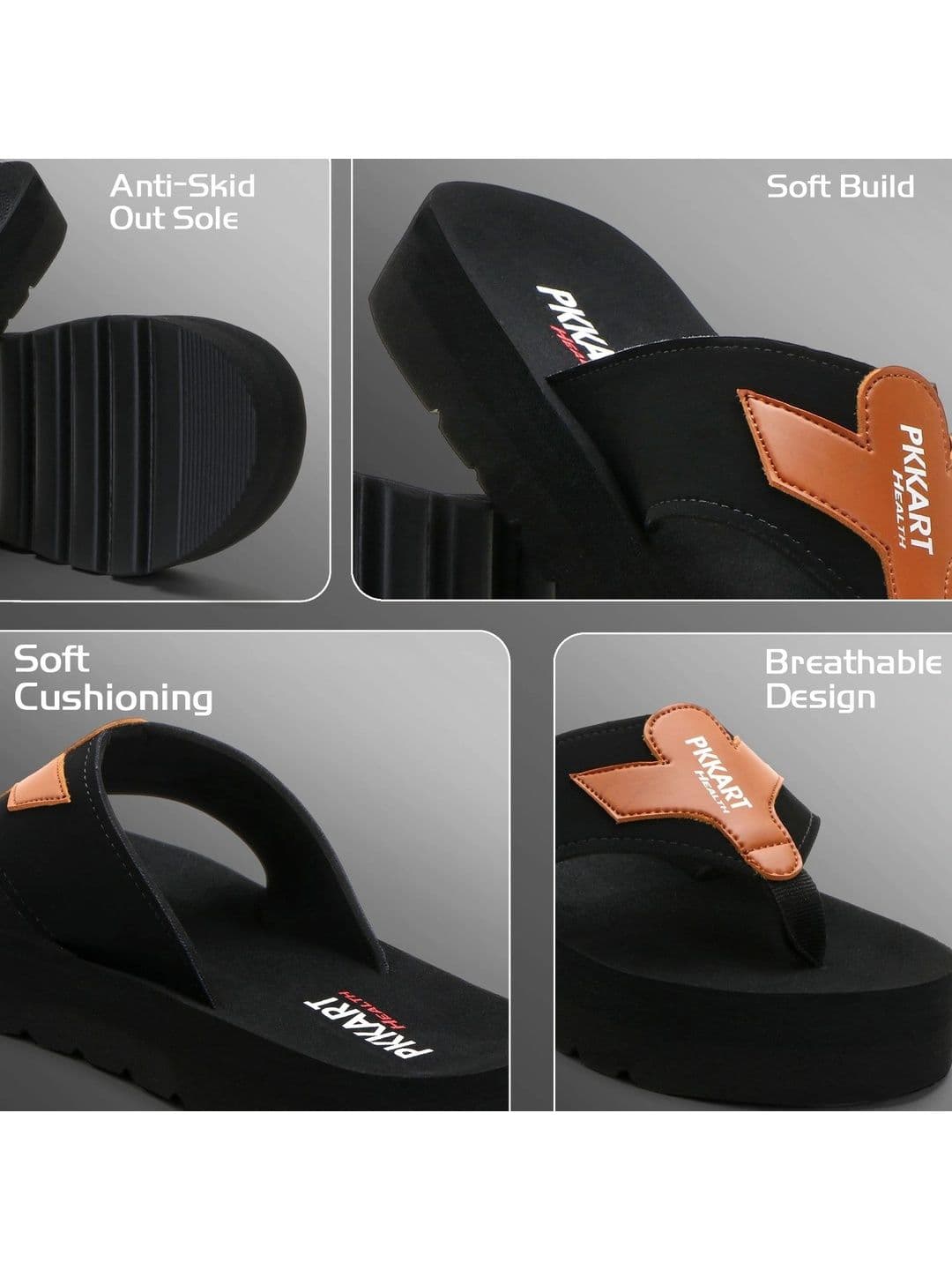 PKKART Men Thong Flip-Flops thumbnail 5