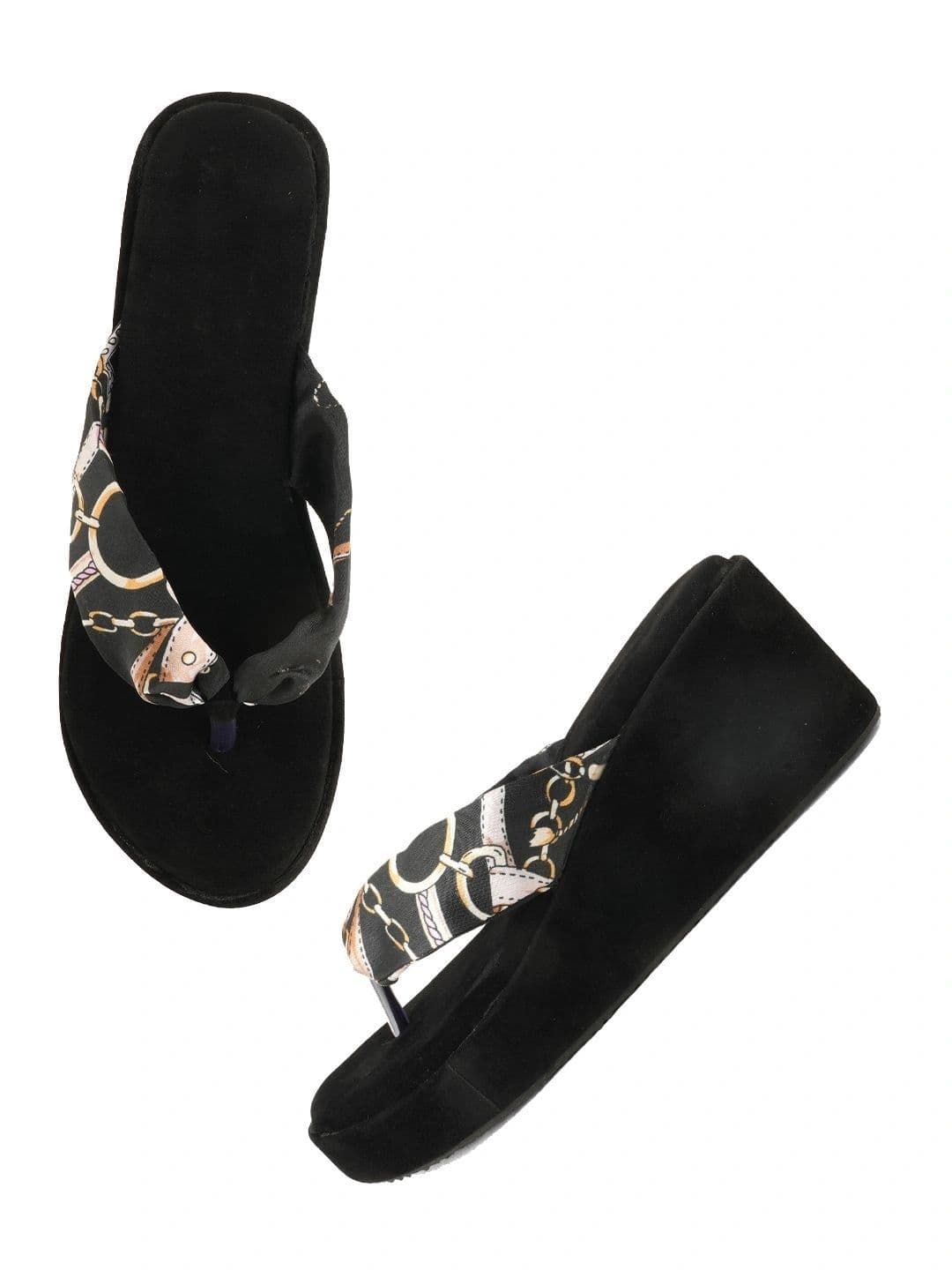 CORSICA Printed Wedge Sandals thumbnail 2