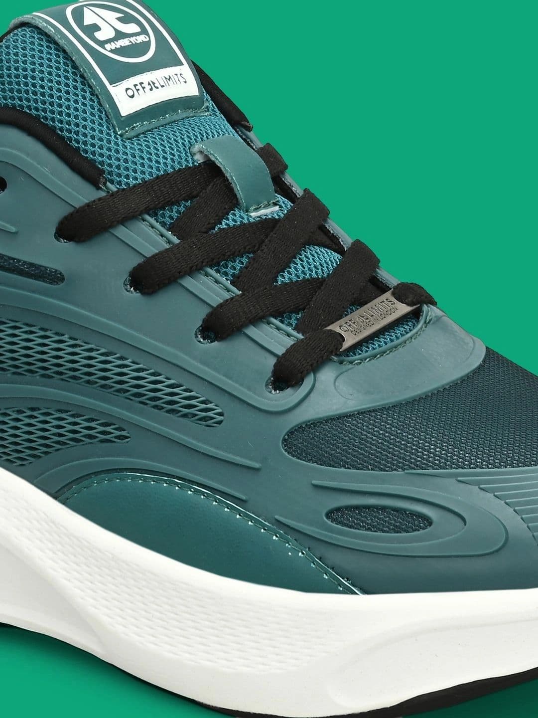 OFF LIMITS Gladiator Green Mesh Running Shoes thumbnail 3