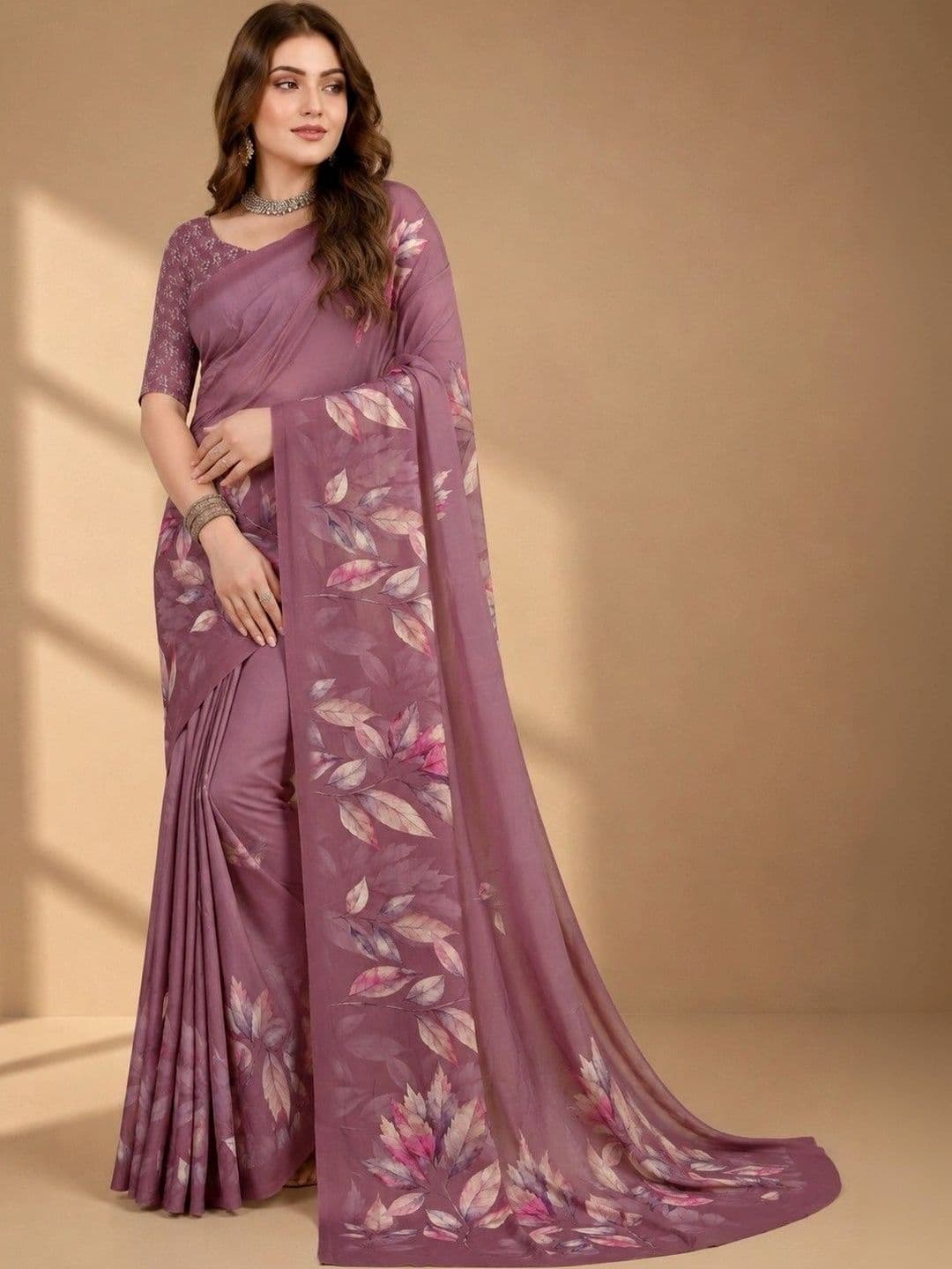 Tanuza Fashion Floral Saree - view 1
