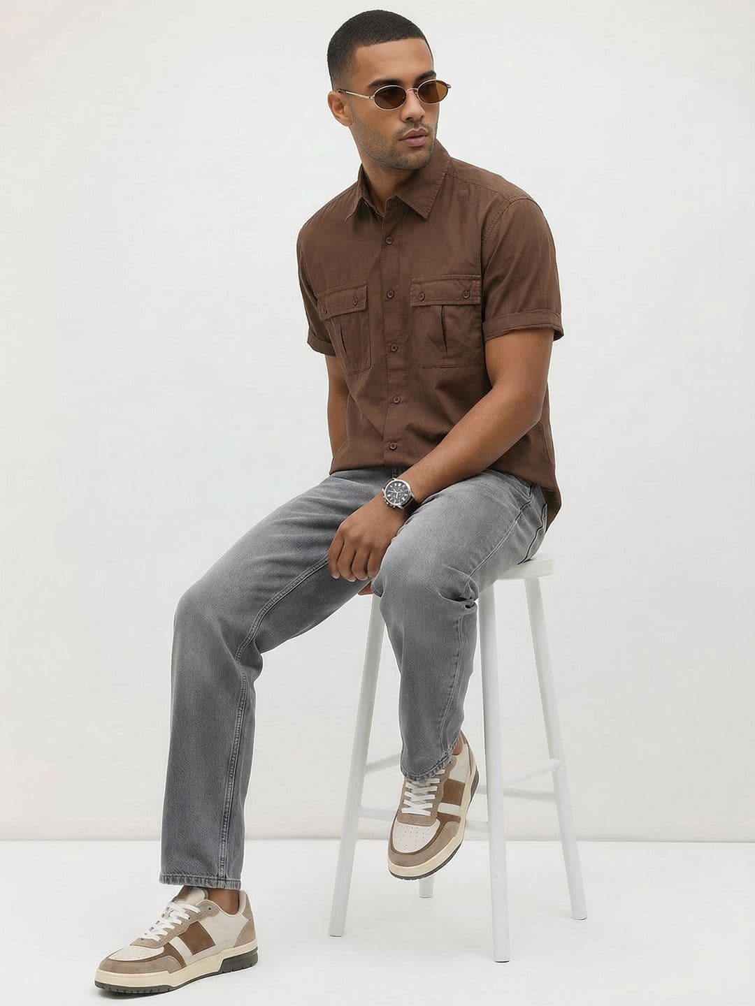 Roadster Life Co. Double Pocket Utility Shirt thumbnail 7