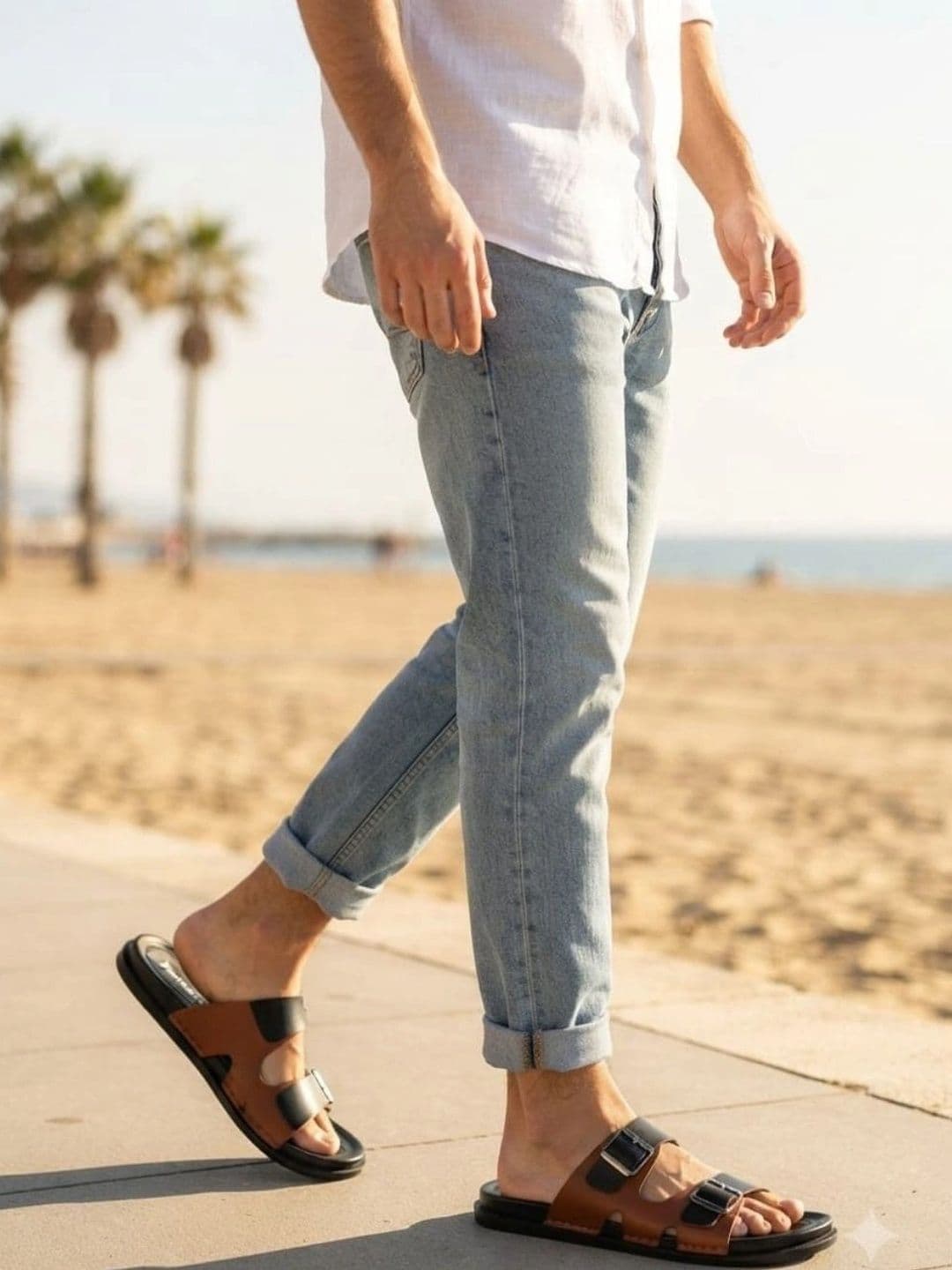 Trump Men PU Comfort Sandals thumbnail 2