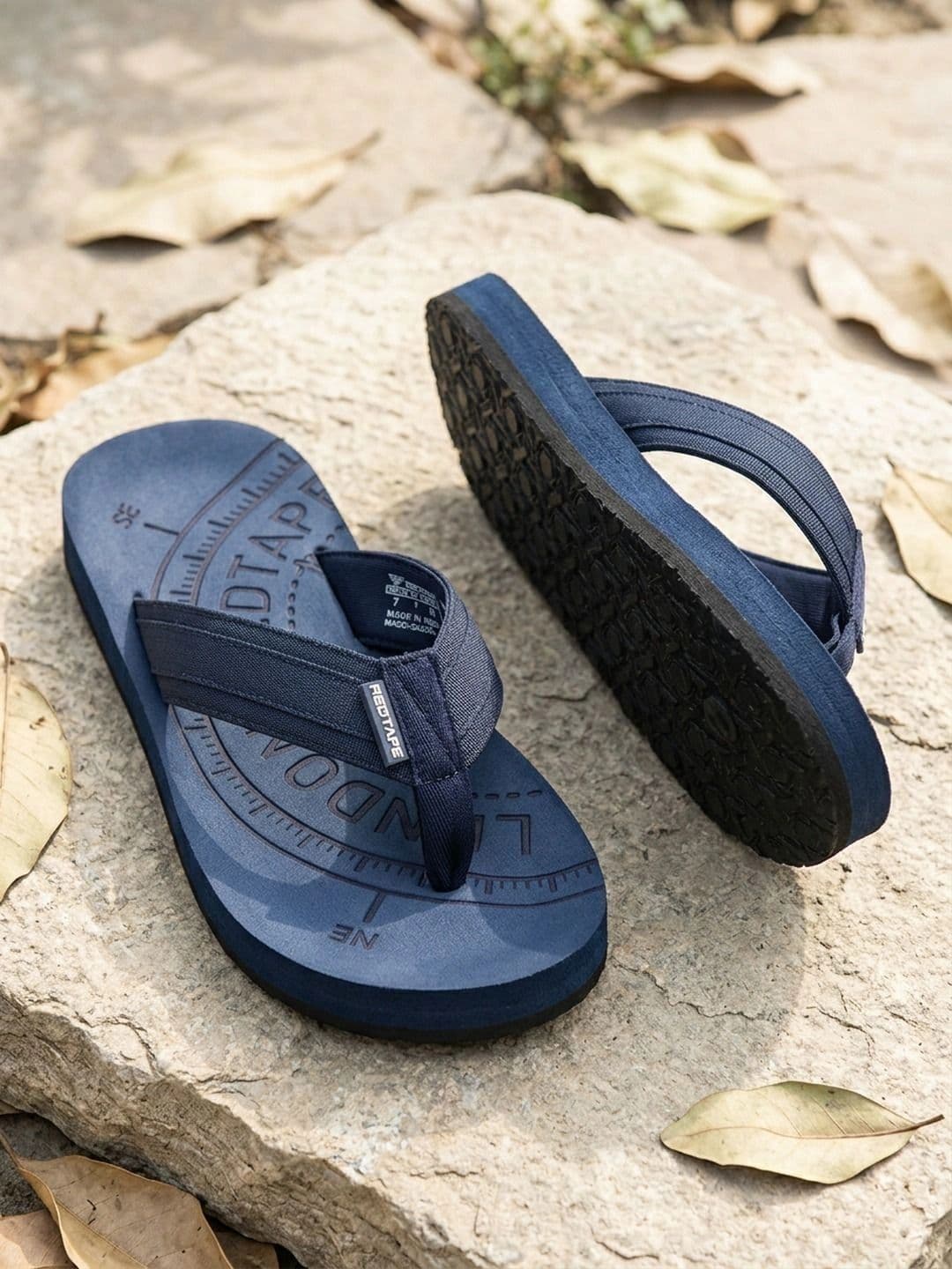 Red Tape Men Thong Flip-Flops thumbnail 5