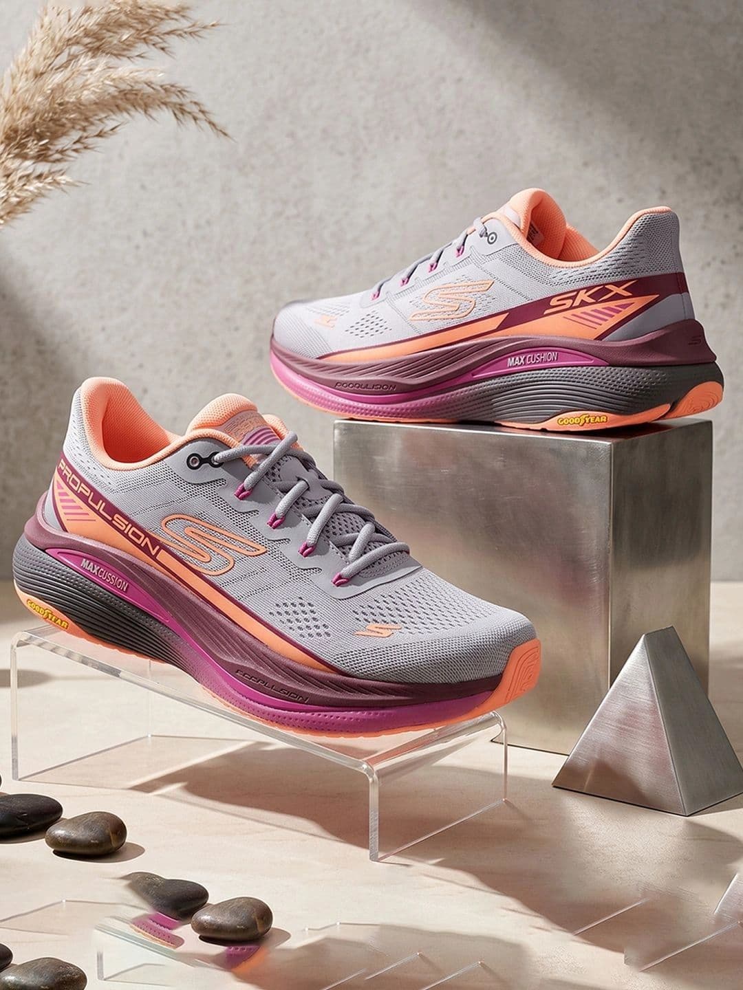 Skechers Max Cushioning Propulsion Women Running Sports Shoes - view 1