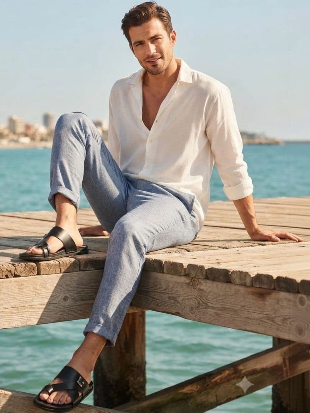 Trump Men PU Comfort Sandals thumbnail 4