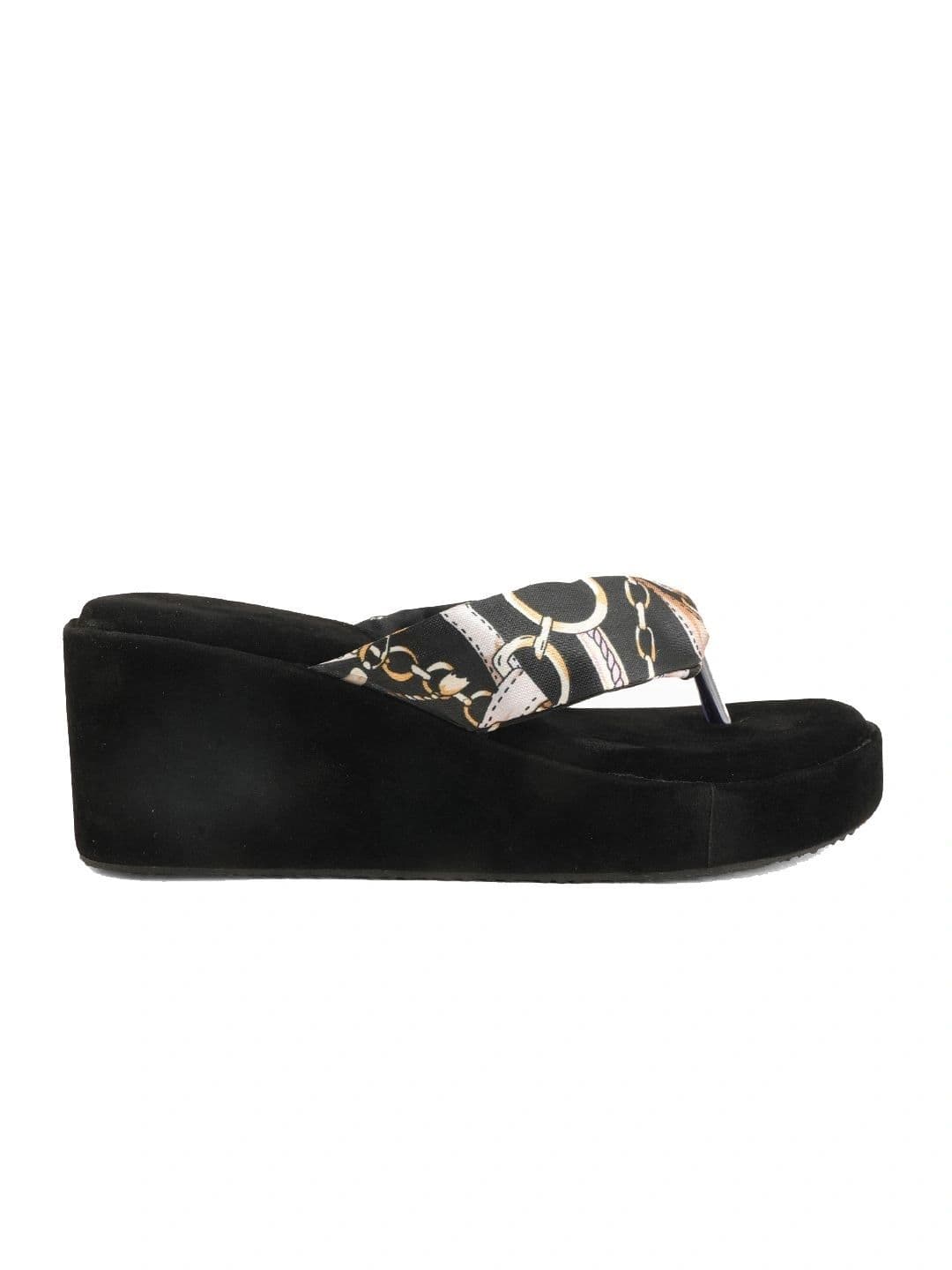 CORSICA Printed Wedge Sandals thumbnail 4