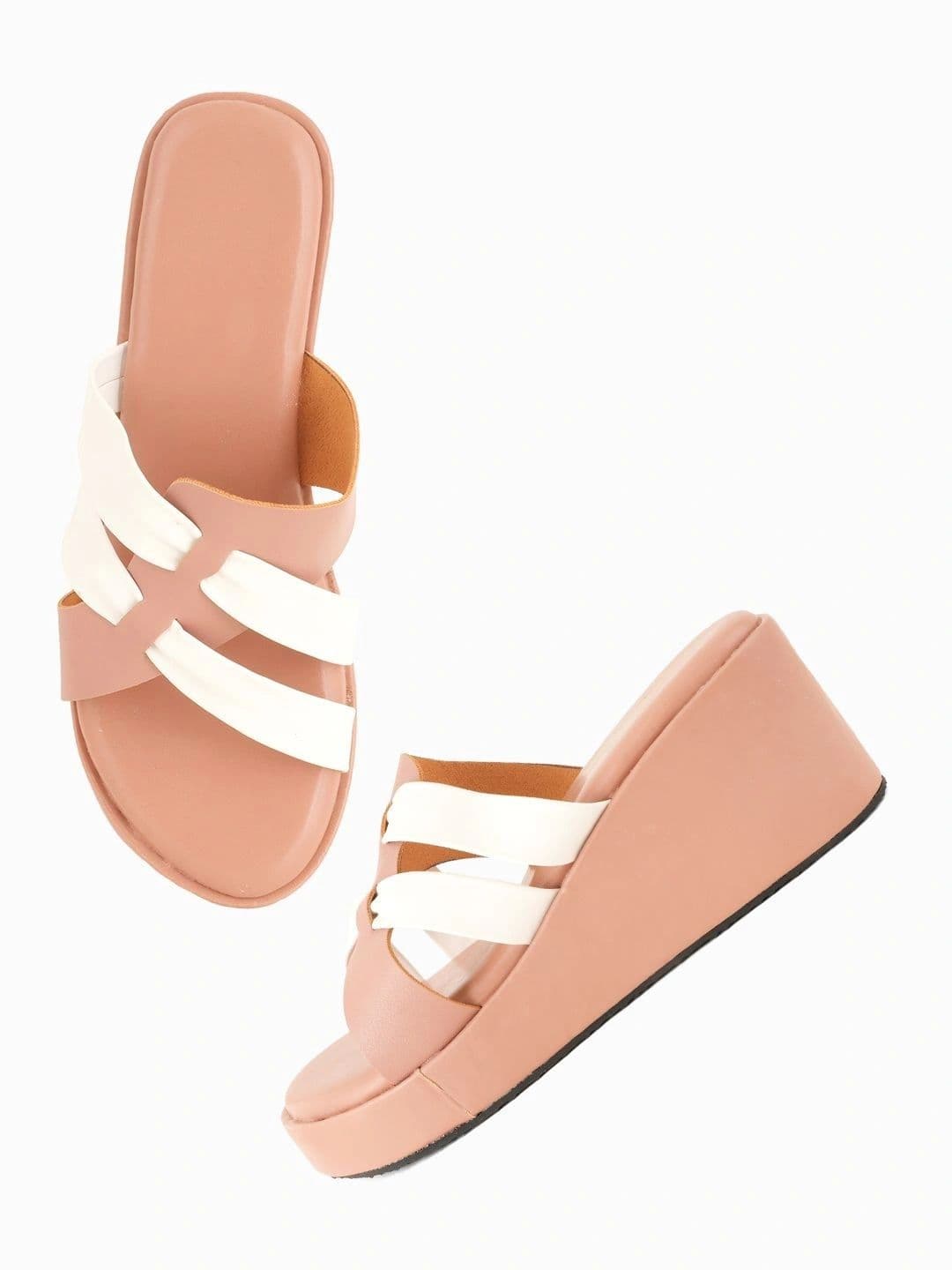 CORSICA Colourblocked Wedge Sandals thumbnail 2