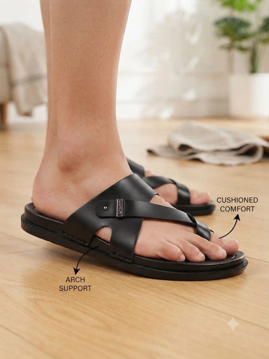 Trump Men PU Comfort Sandals thumbnail 5