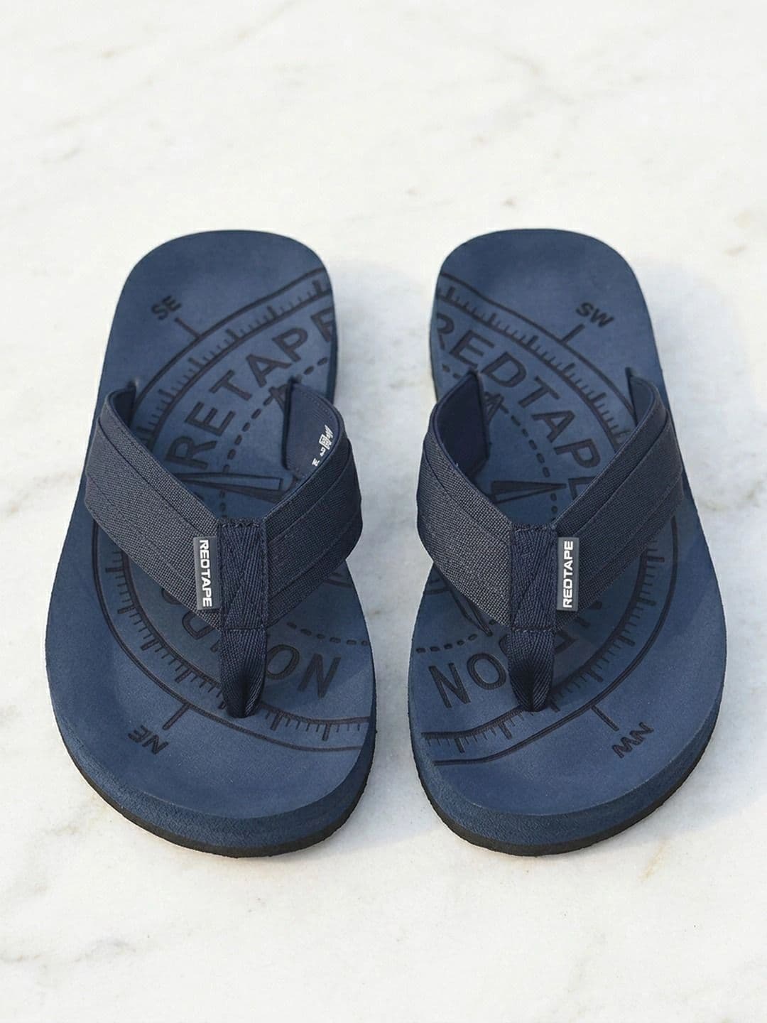 Red Tape Men Thong Flip-Flops thumbnail 3