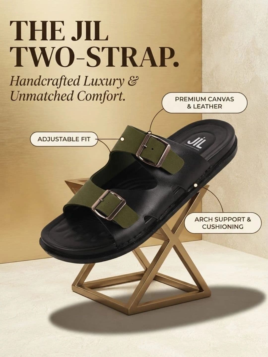Trump Men PU Comfort Sandals thumbnail 4