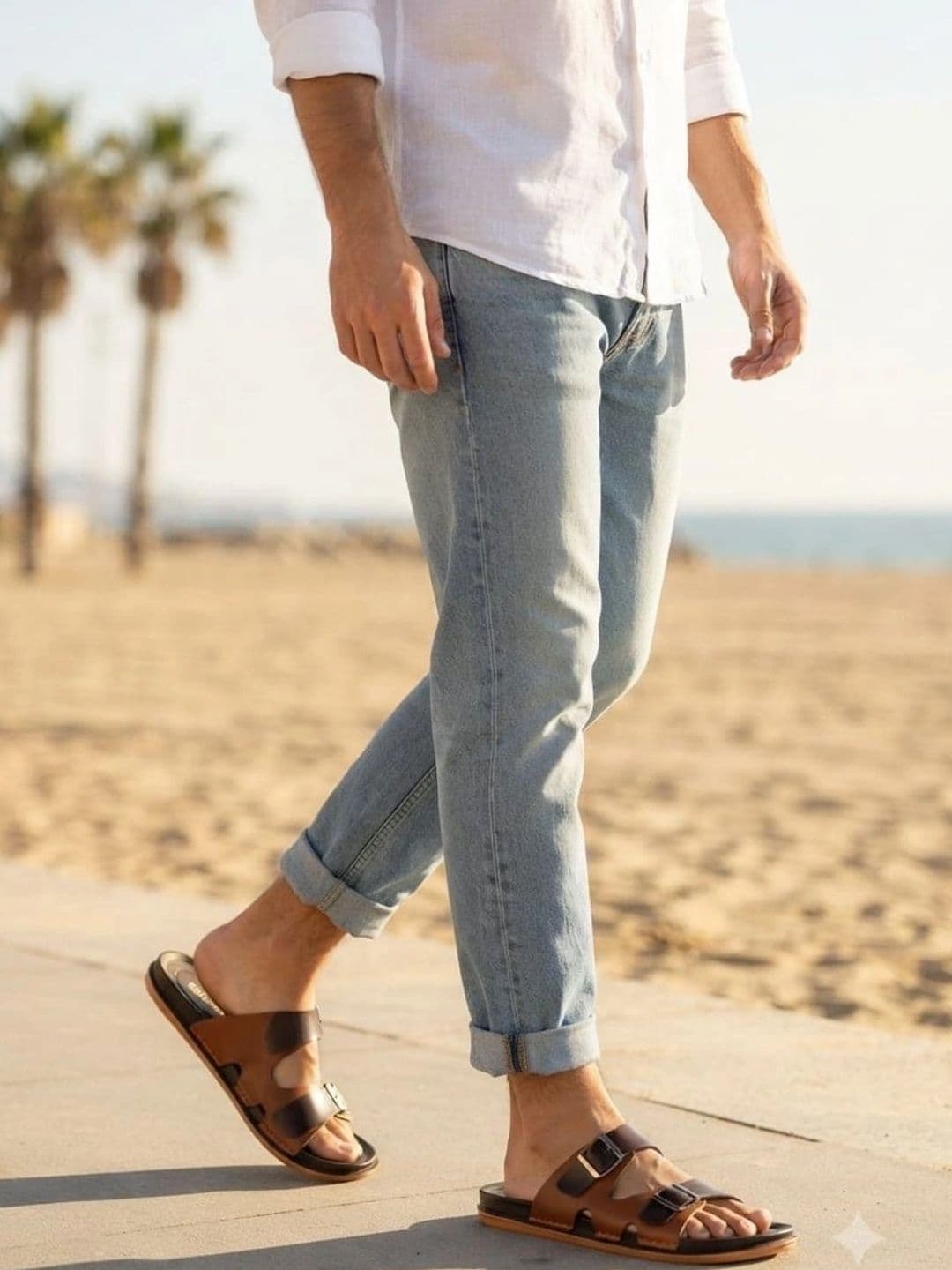 Trump Men PU Comfort Sandals thumbnail 6