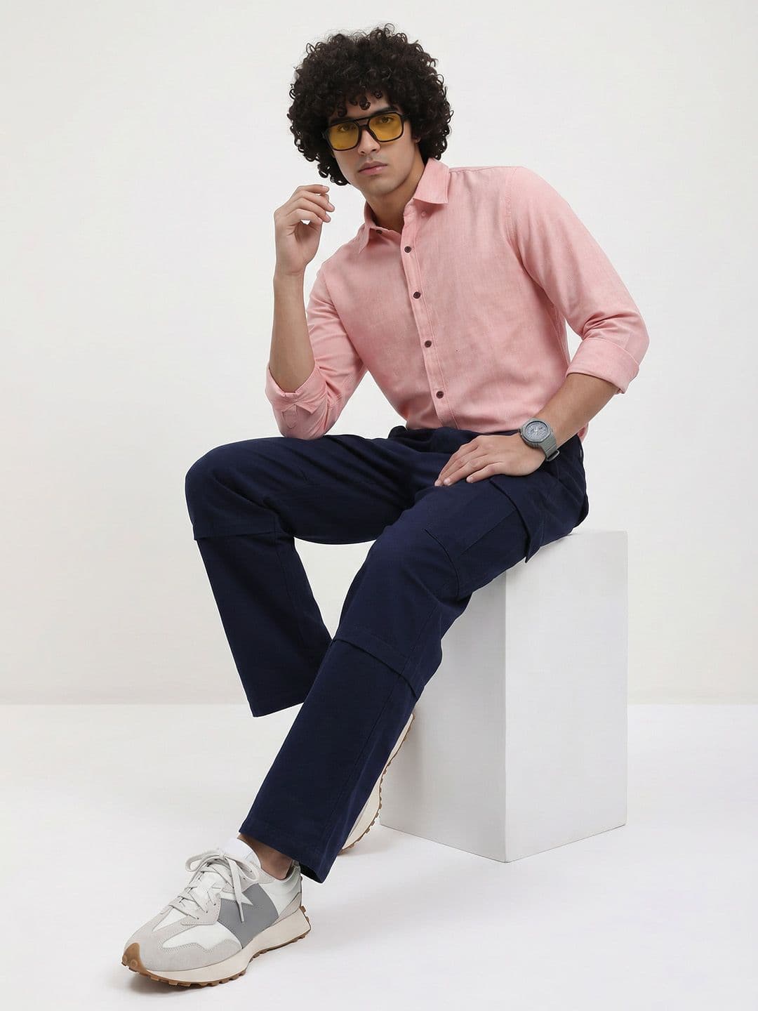 Roadster Life Co. Slub Textured Shirt thumbnail 2