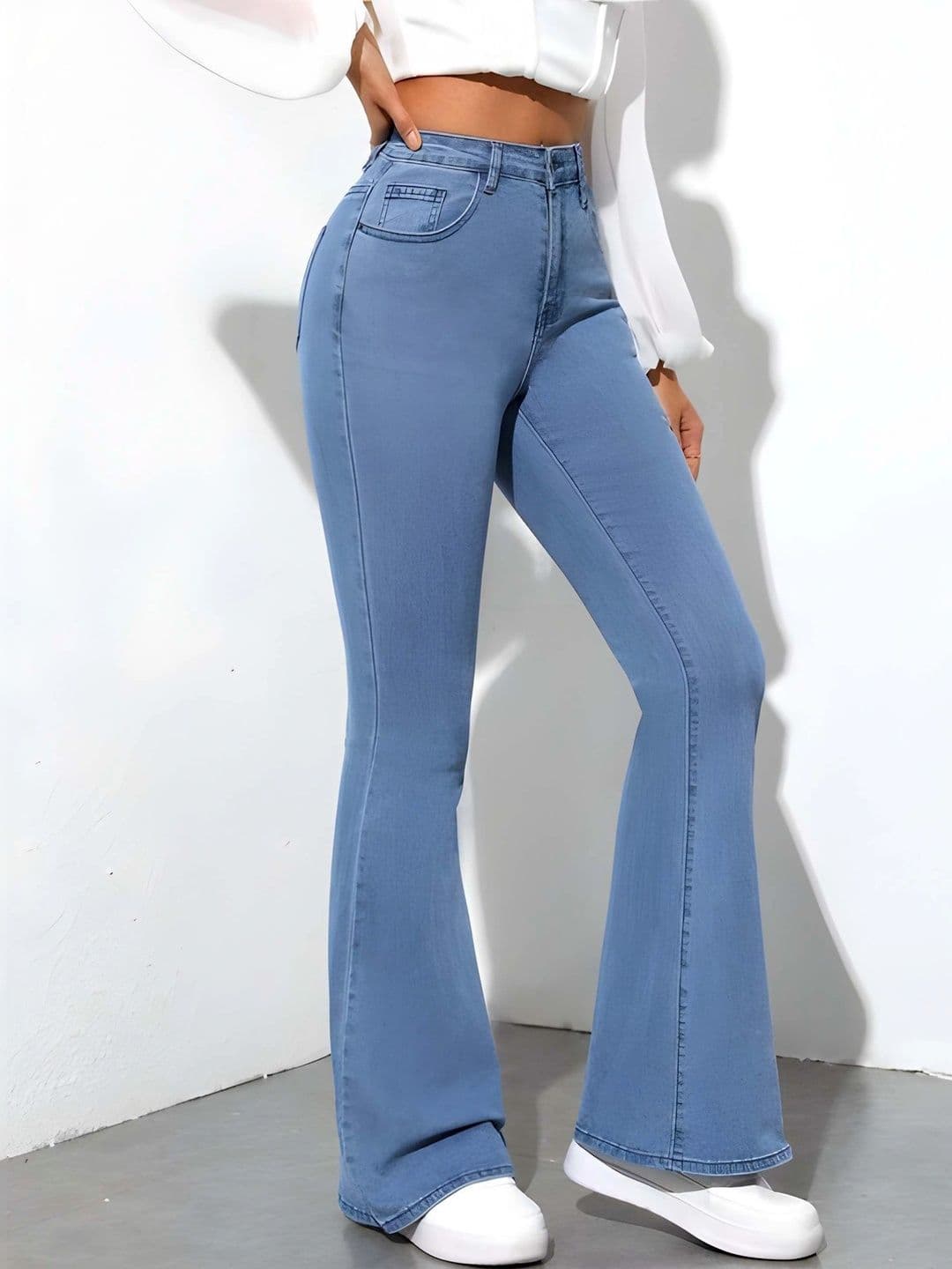 THE SQUAD CLUB Women Regular Fit High-Rise Jeans thumbnail 2