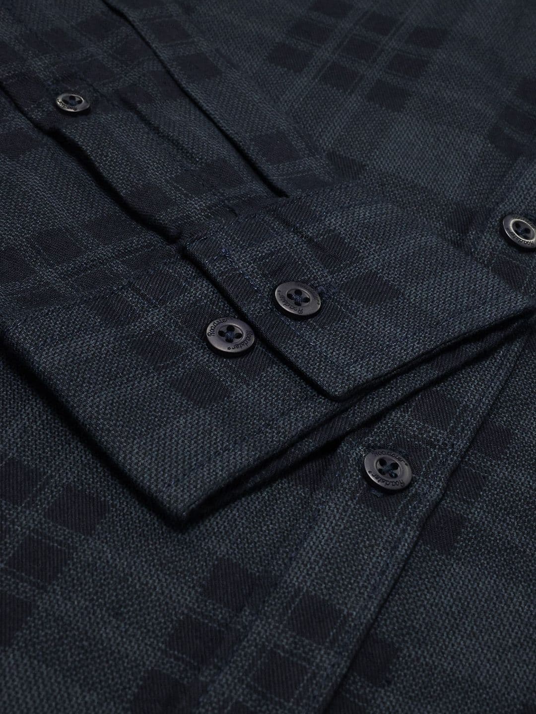 Roadster Life Co. Textured Weave Checked Shirt thumbnail 8