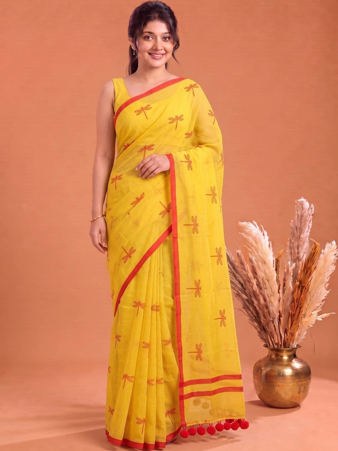 Mitera Batik Pure Cotton Saree - view 1