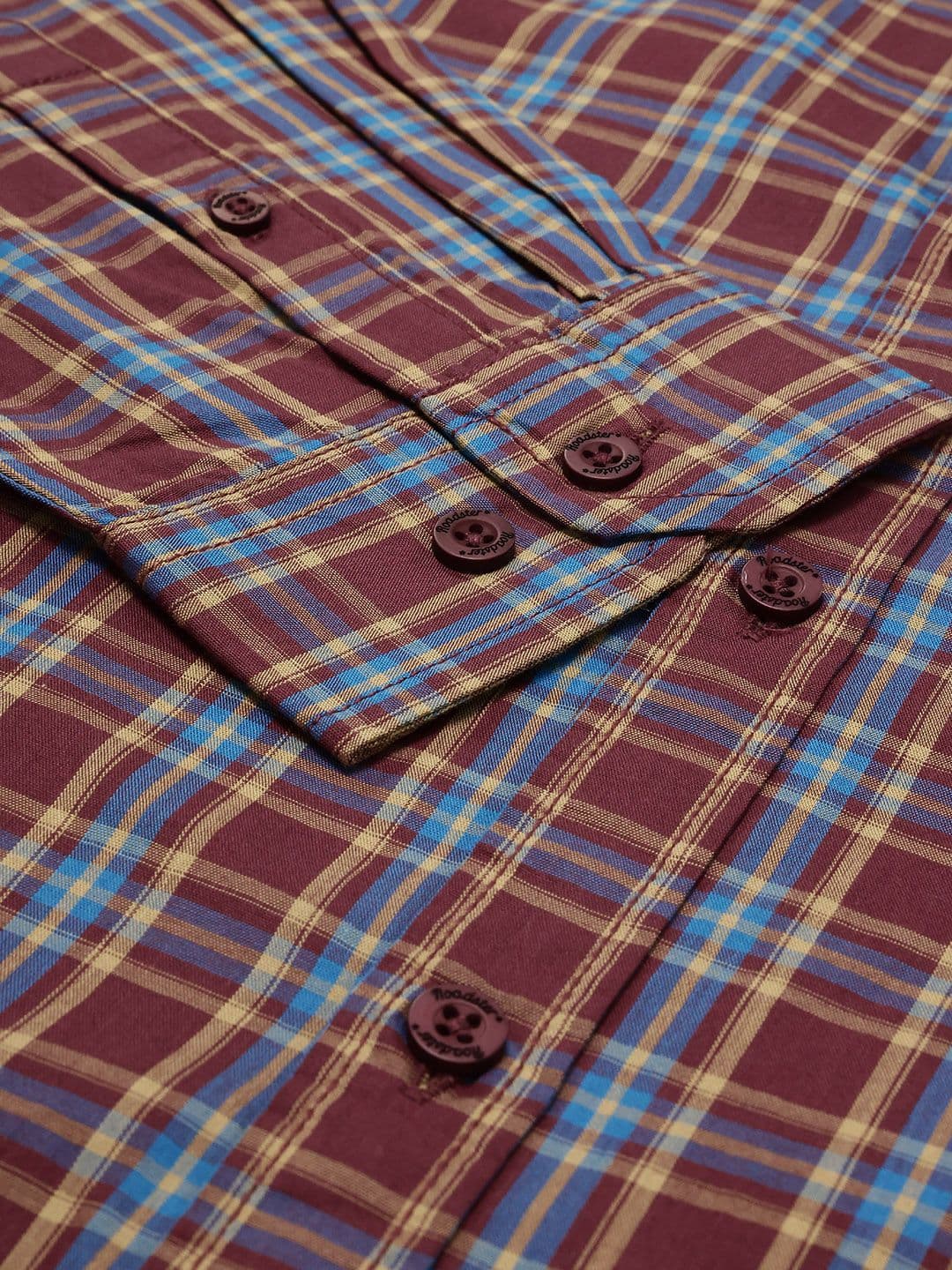 Roadster Life Co. Soft Touch Checked Casual Shirt thumbnail 5