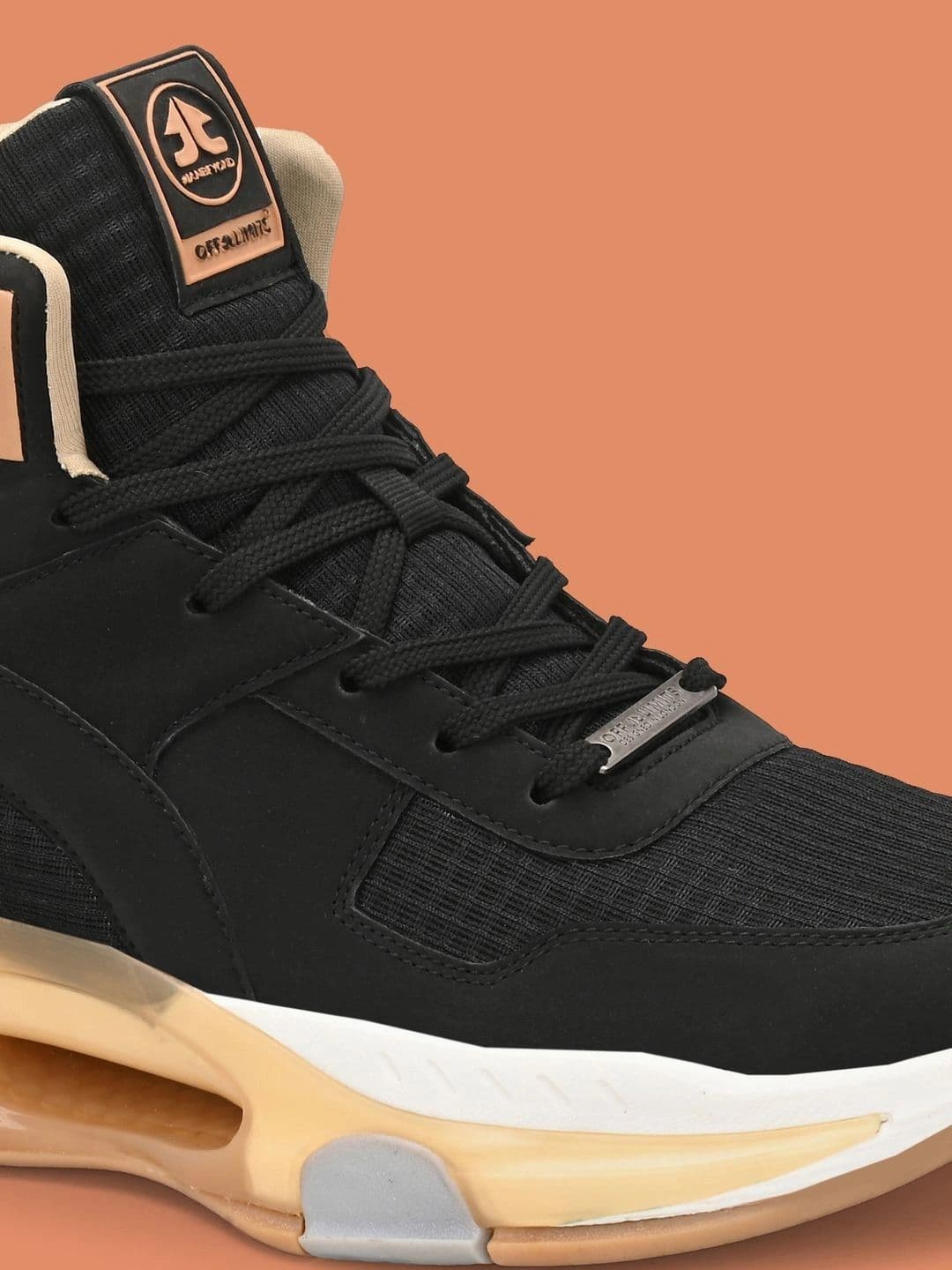 OFF LIMITS Men High-Top Basketball Non-Marking Shoes thumbnail 6