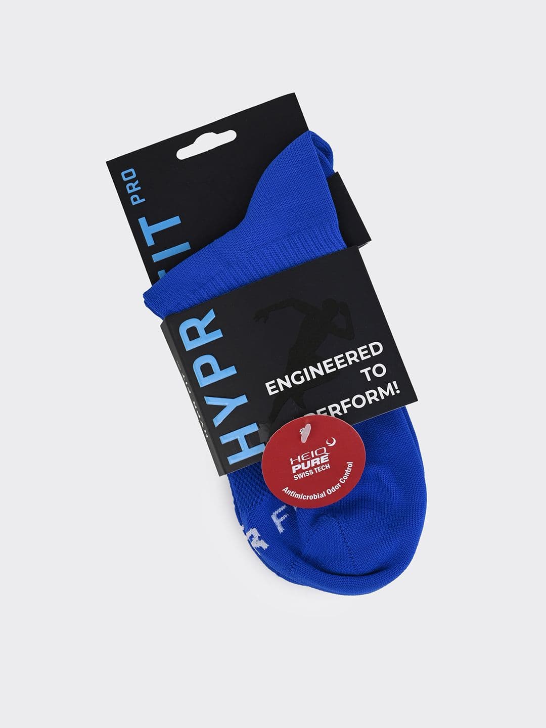 HYPR FIT Men Pack of 2 Multi Cotton Anti-Odour Compression Fit Socks thumbnail 2