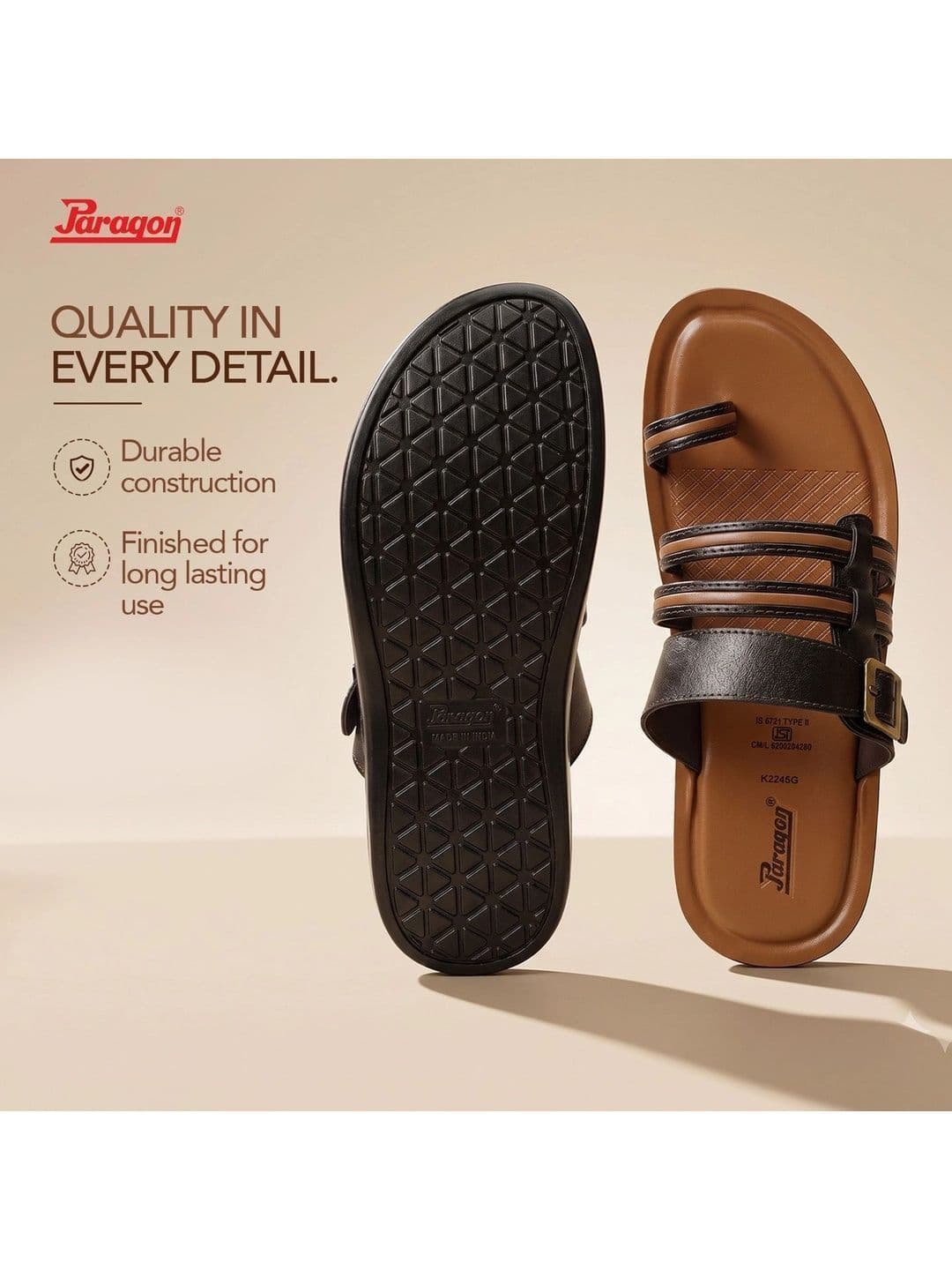 Paragon Men Comfort Sandals thumbnail 6