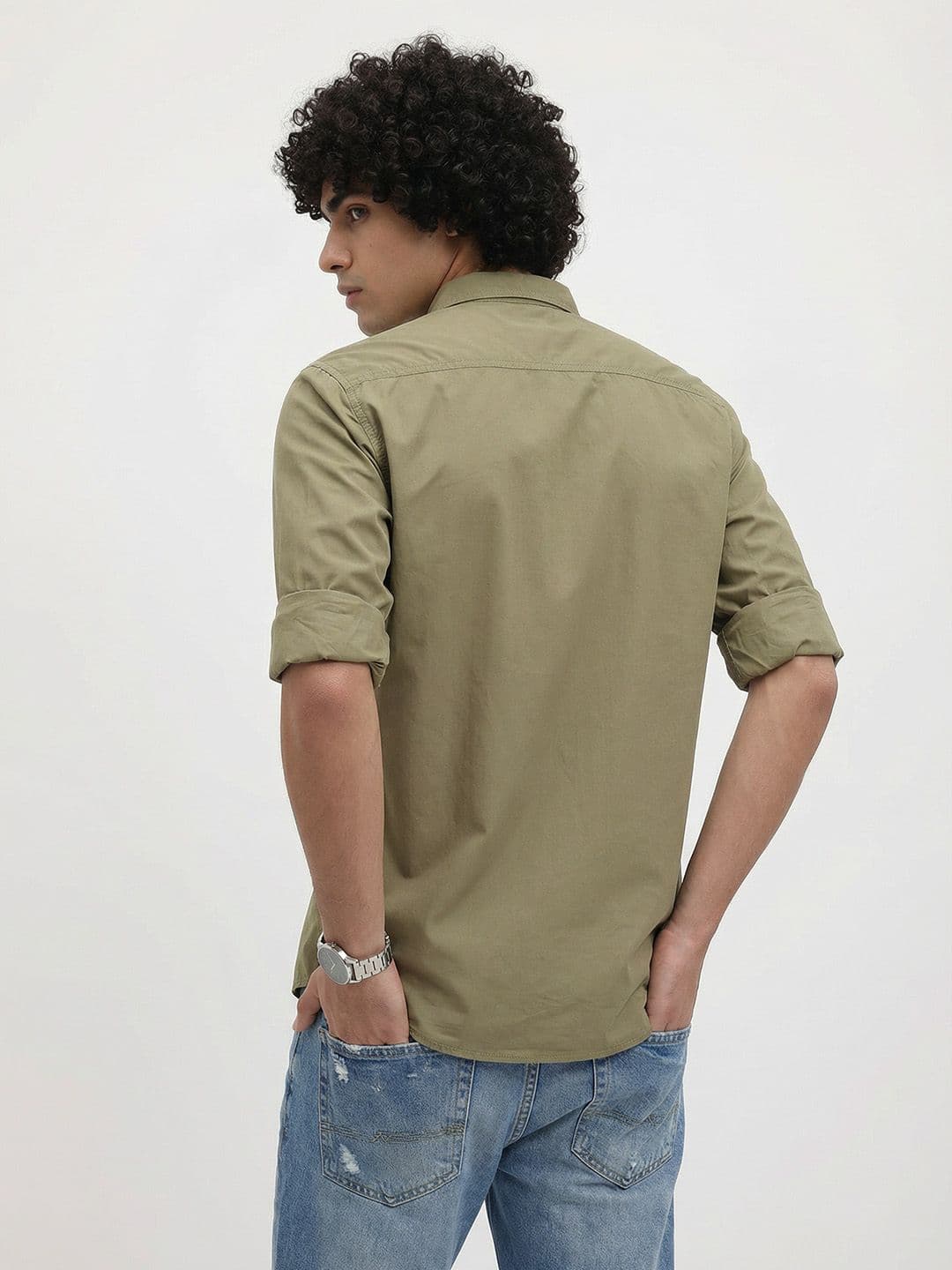 Roadster Life Co. Easy Drape Cotton Shirt thumbnail 4