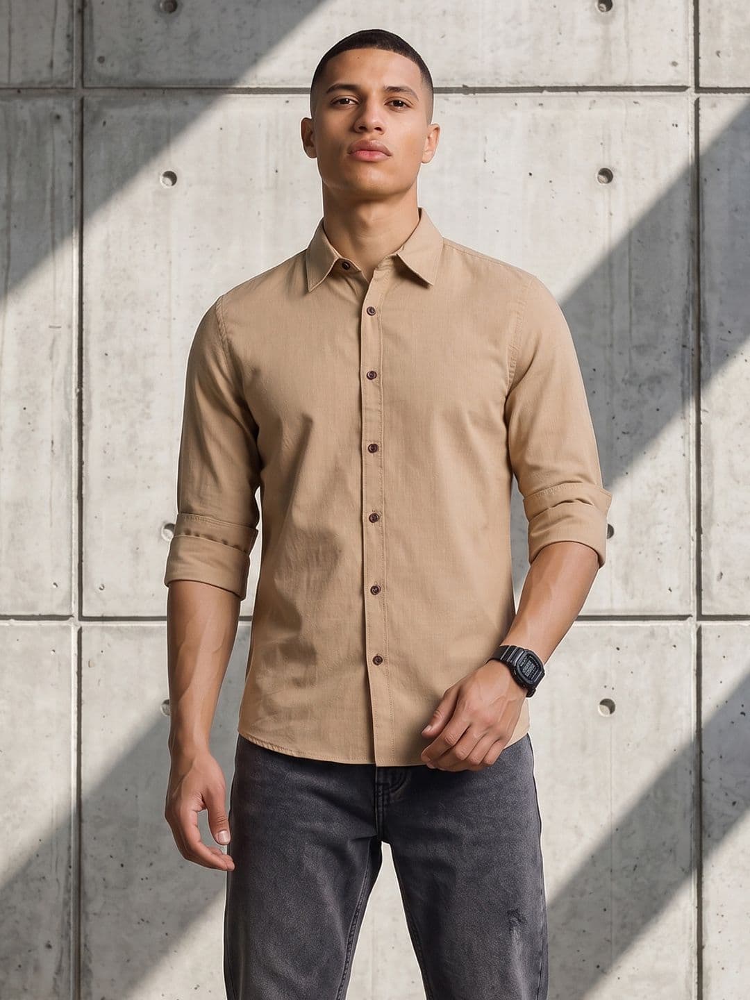 Roadster Life Co. Premium Textured Shirt thumbnail 4