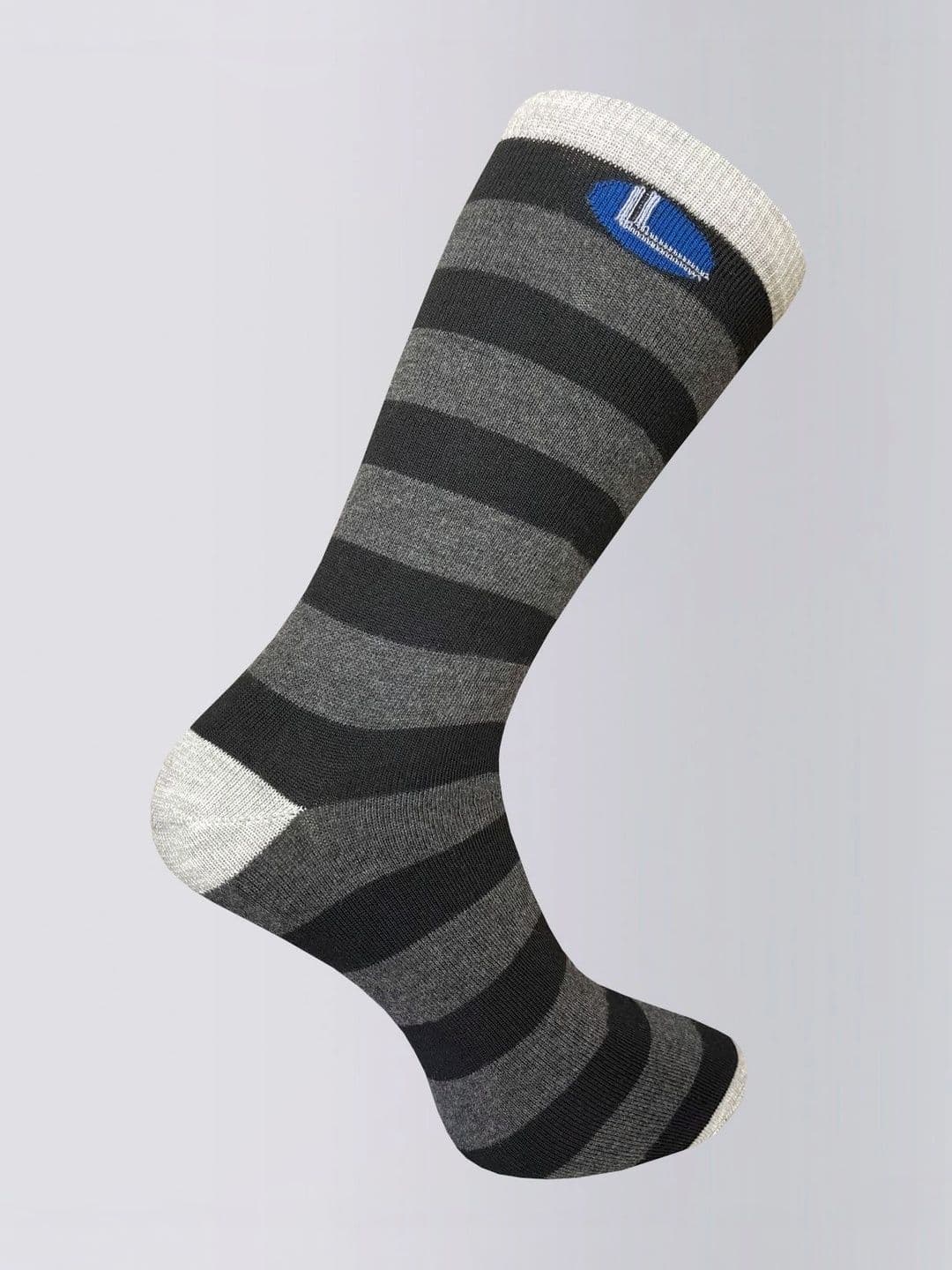 Wales Bonner Men Pack of 2 Cotton Blend Striped Calf Length Socks thumbnail 4