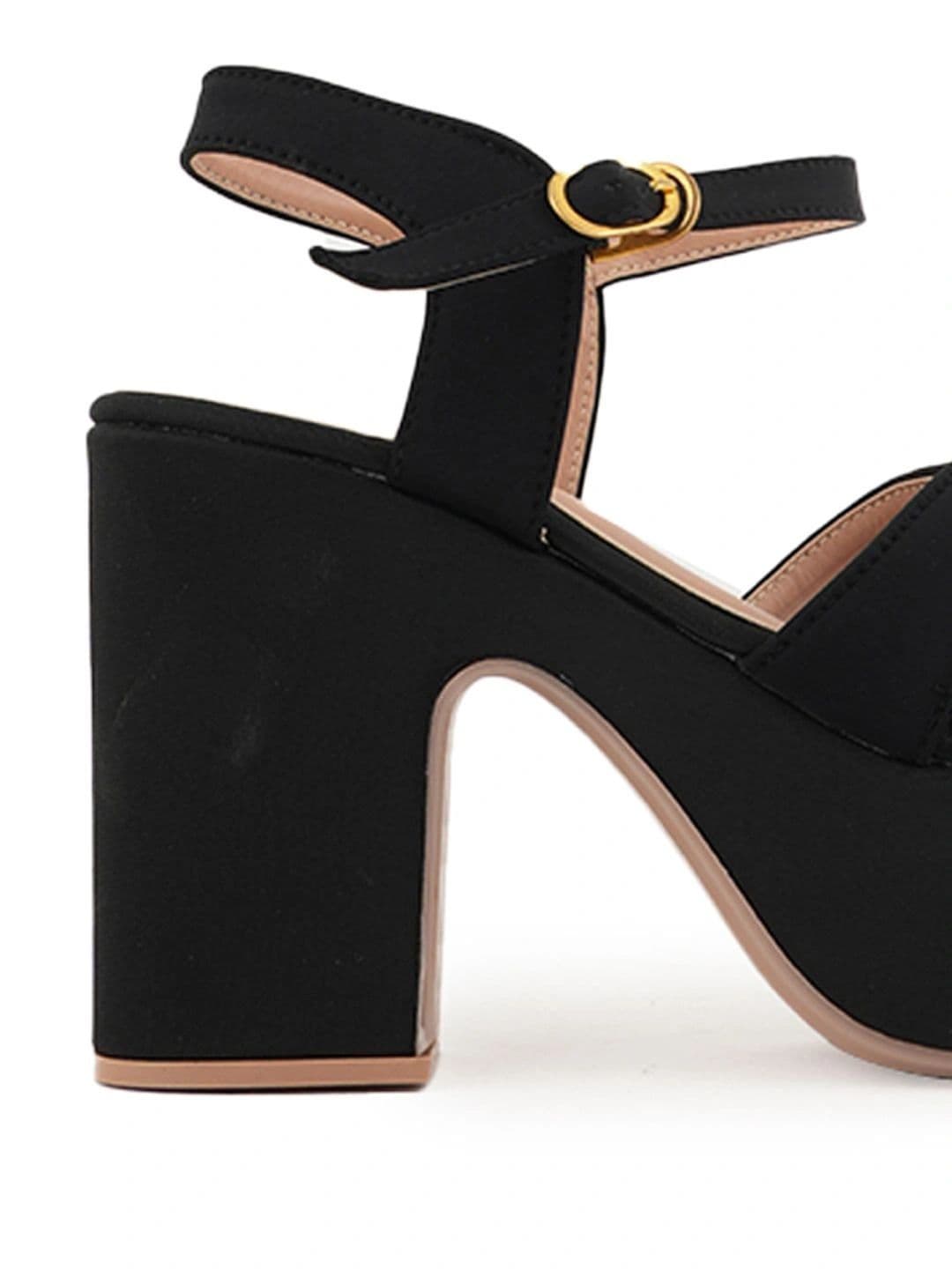 CORSICA Block Sandals with Buckles thumbnail 6