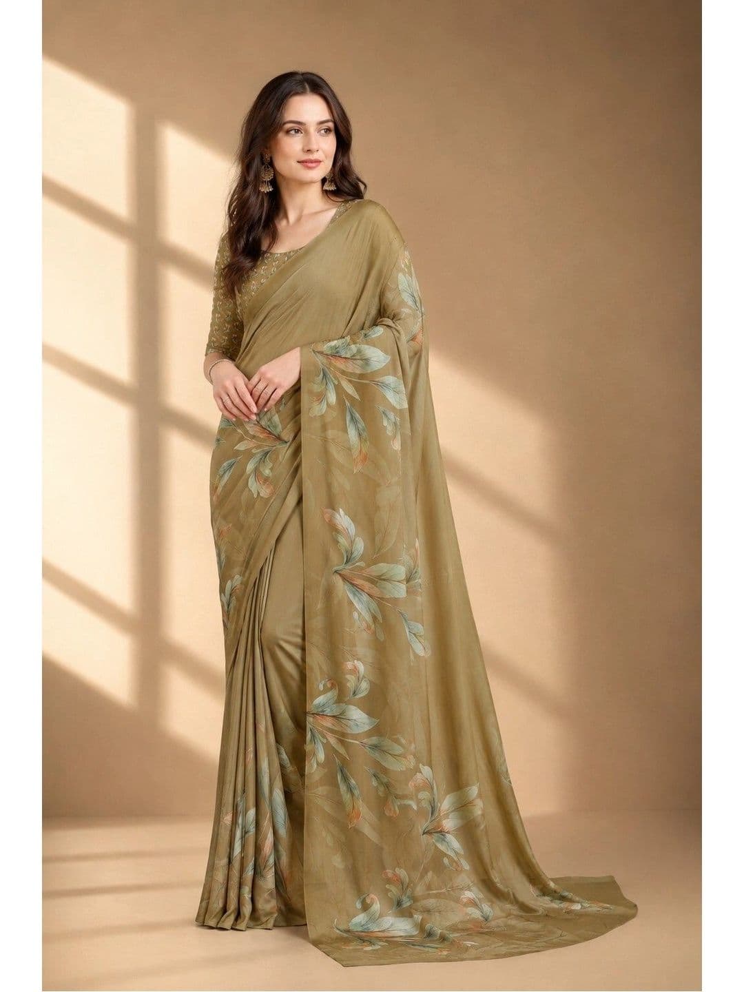 Tanuza Fashion Floral Saree - view 1