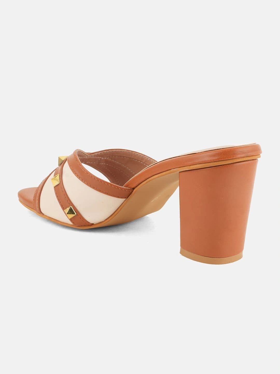SHETOP Colourblocked Party Block Mules thumbnail 6