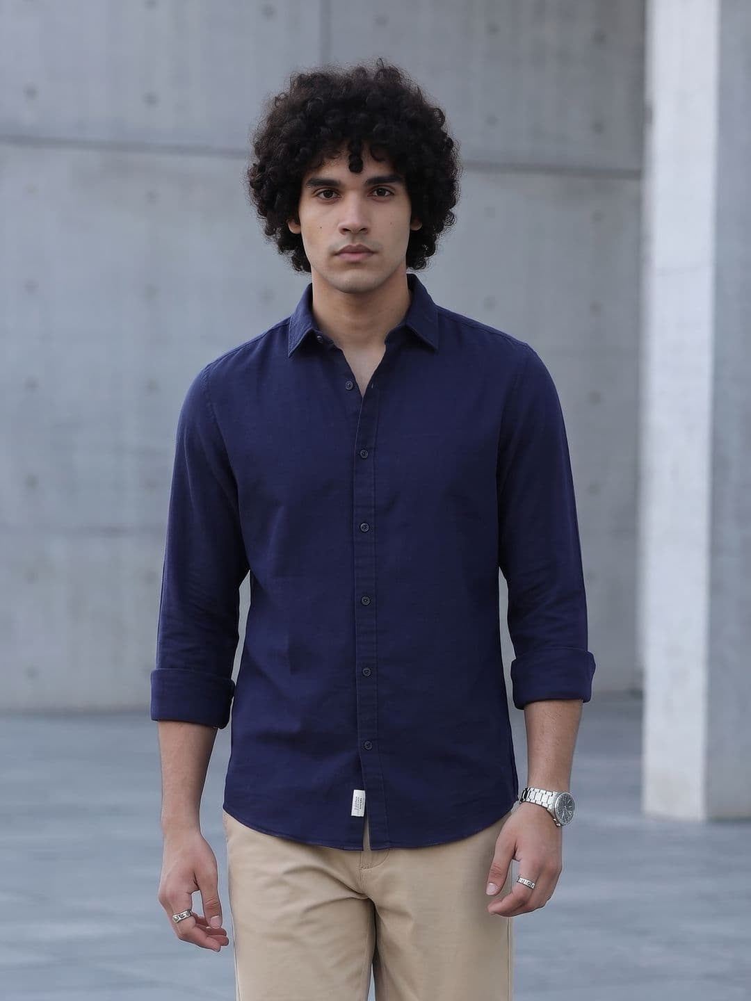 Roadster Life Co. Premium Textured Shirt thumbnail 2