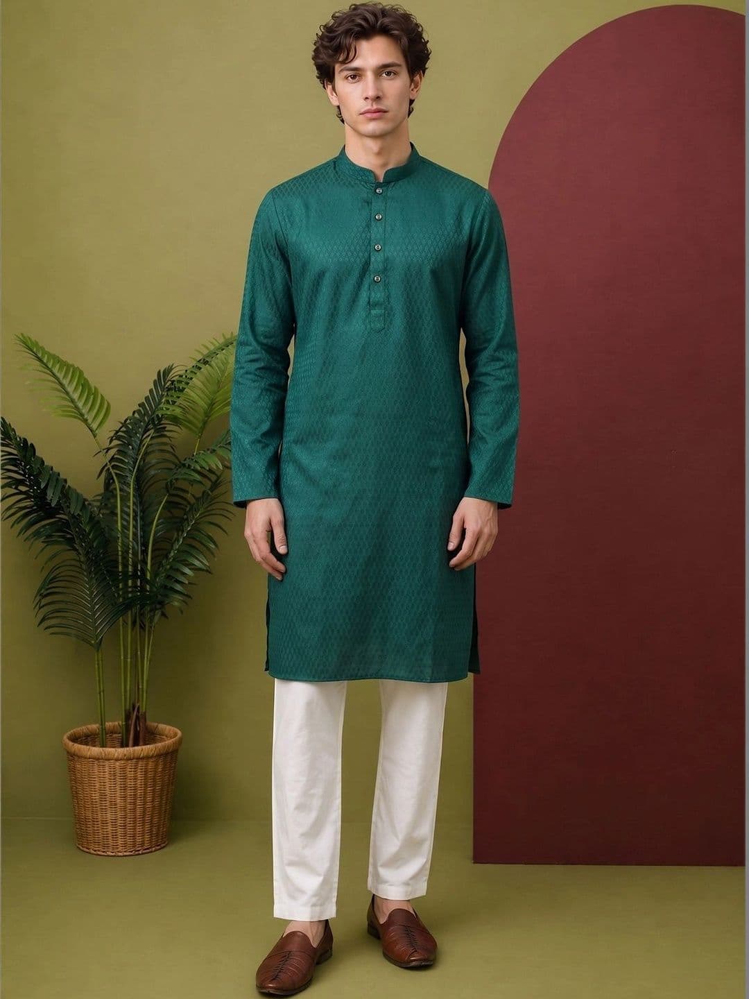 SOURAGYA Men Kurta thumbnail 7