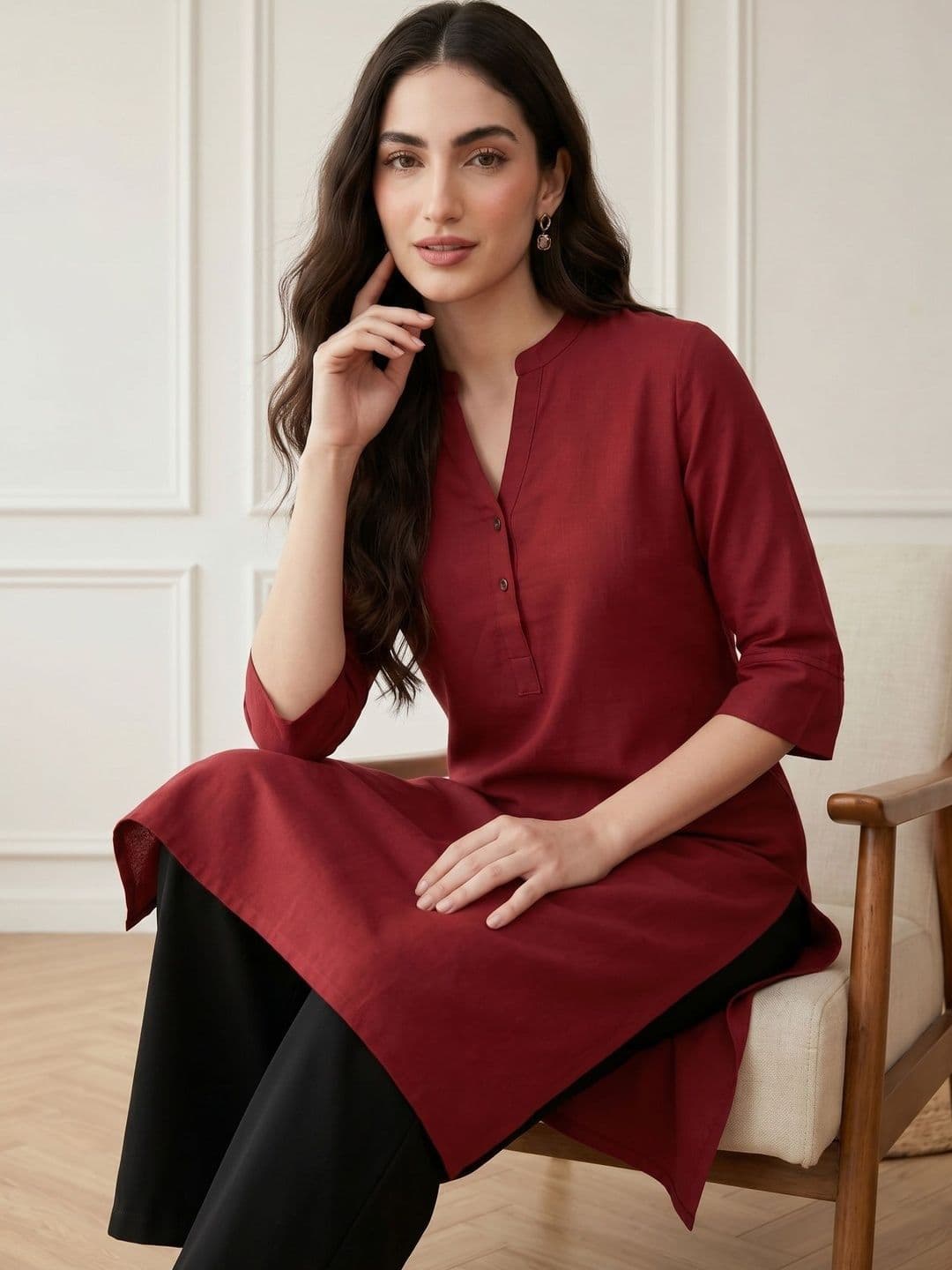Anouk Women Kurta thumbnail 6