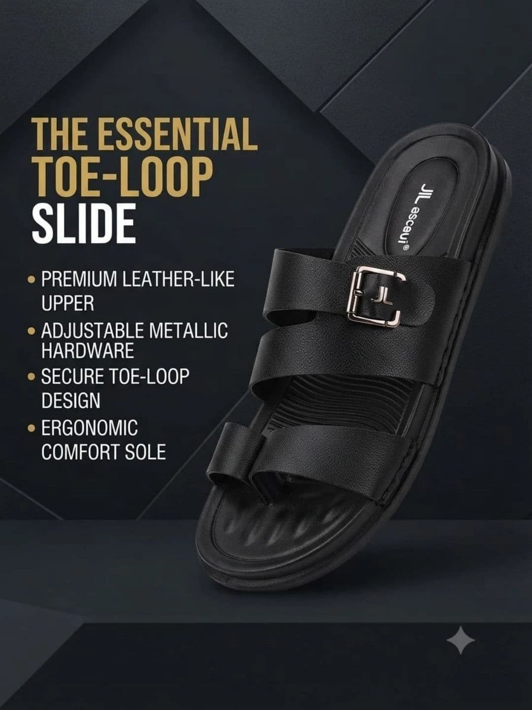 Trump Men PU Comfort Sandals thumbnail 5
