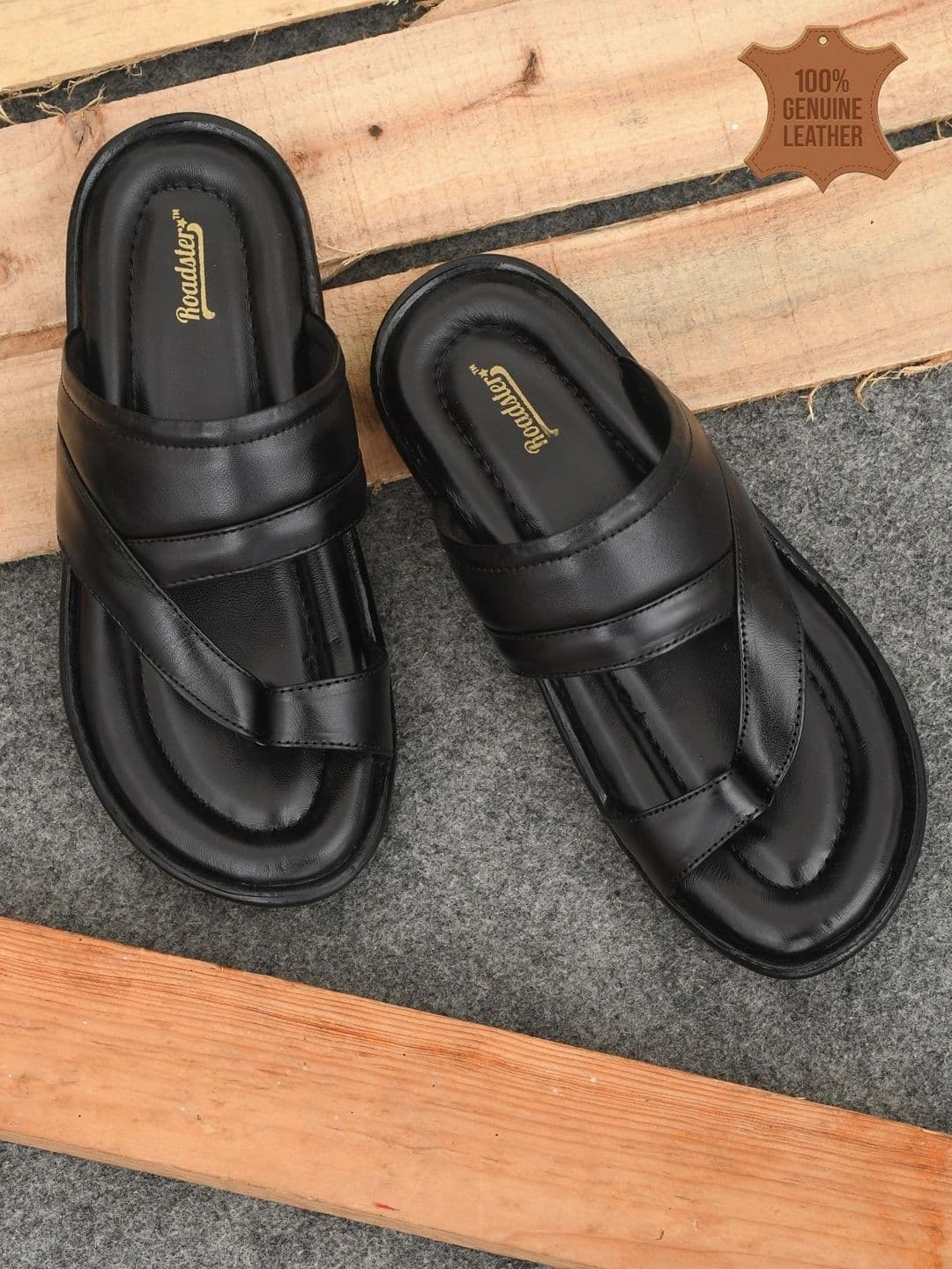 Roadster Men Thong Flip-Flops thumbnail 4