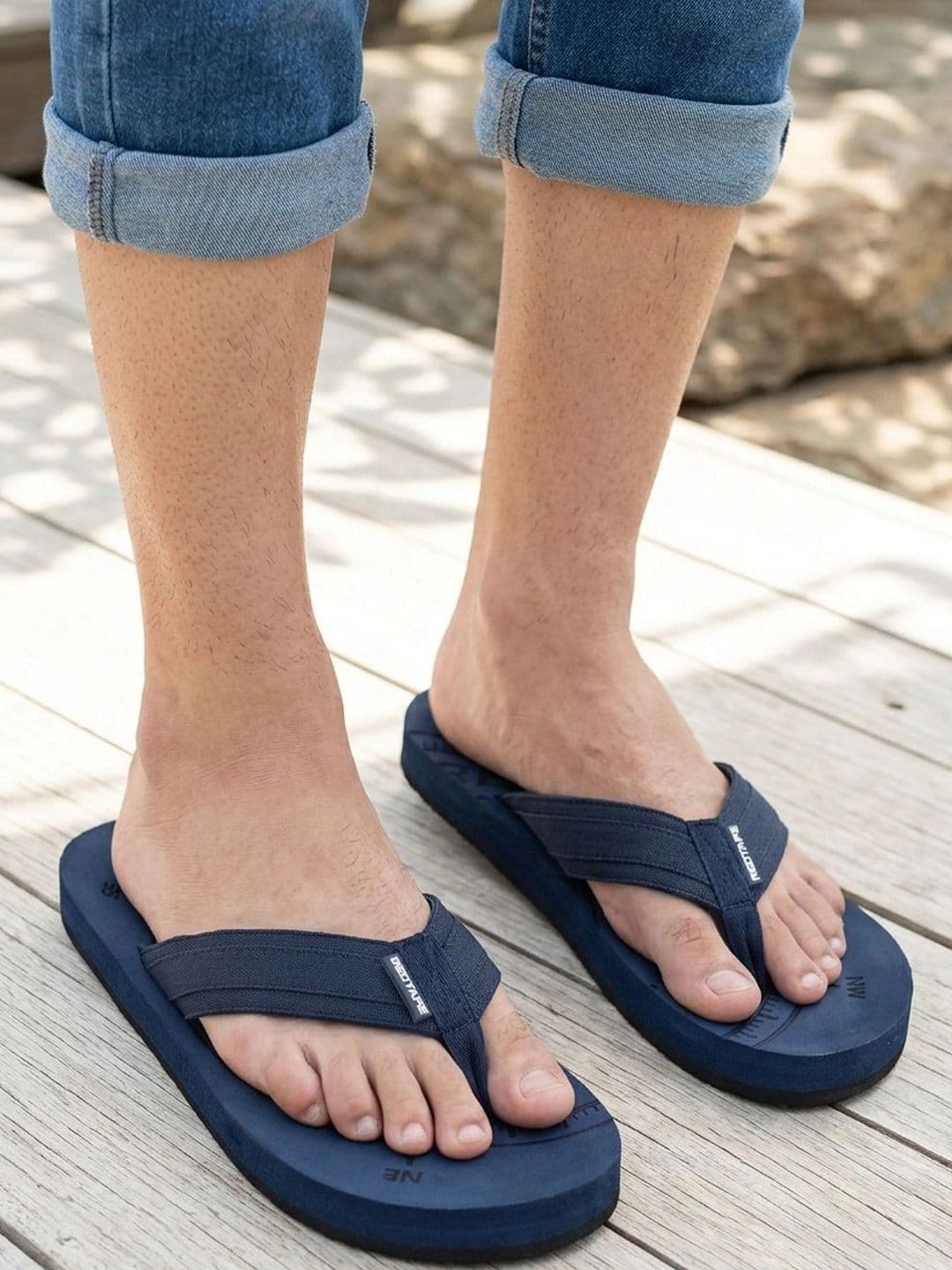 Red Tape Men Thong Flip-Flops thumbnail 7