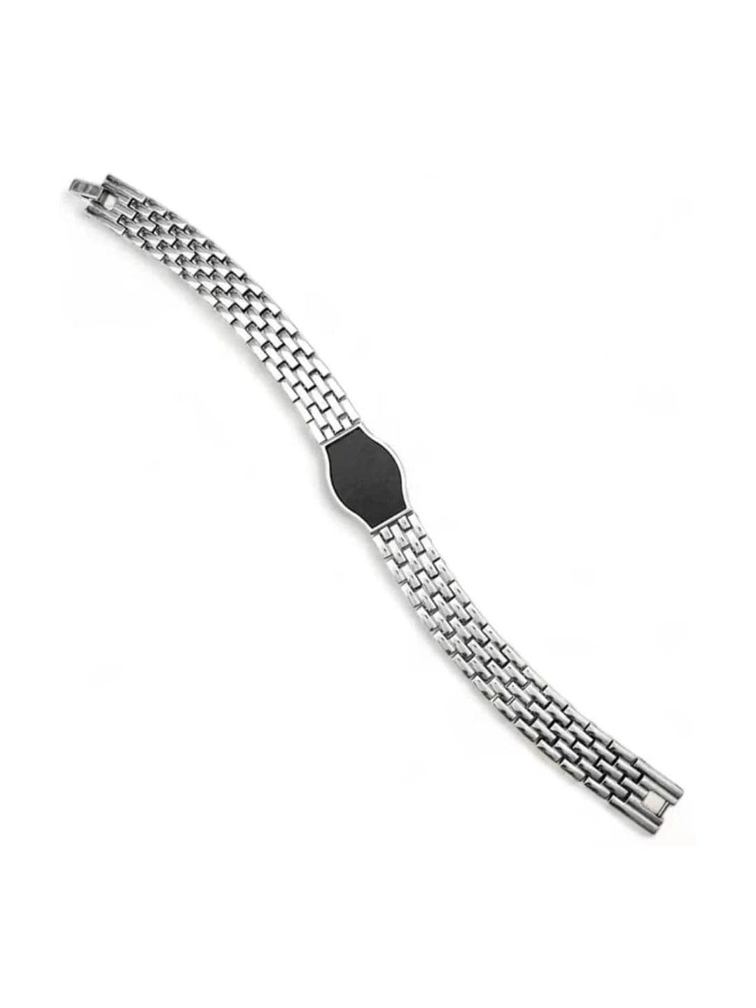 Nevy Men Silver-Plated Link Bracelet thumbnail 4