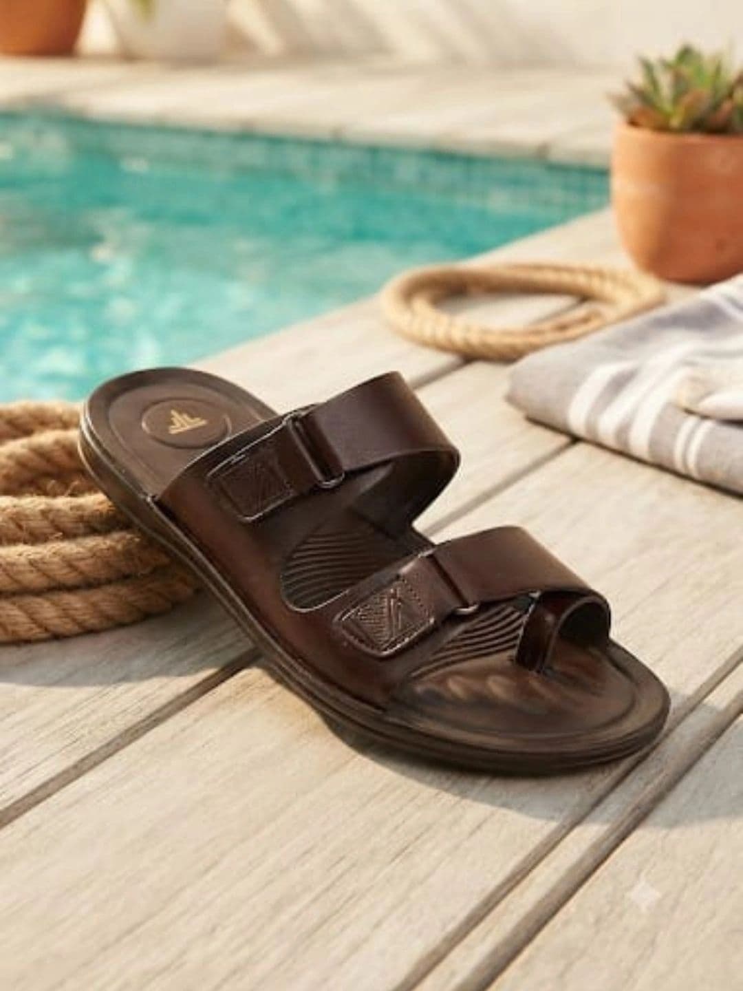 Trump Men PU Comfort Sandals thumbnail 2