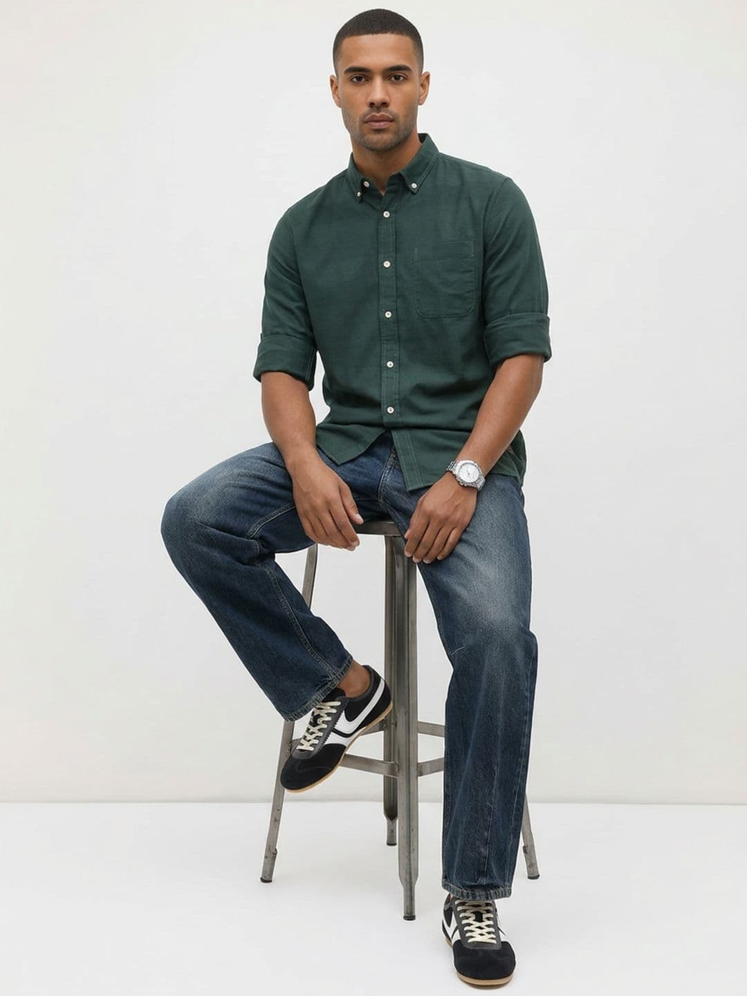 Roadster Life Co. Easy Drape Cotton Shirt thumbnail 7