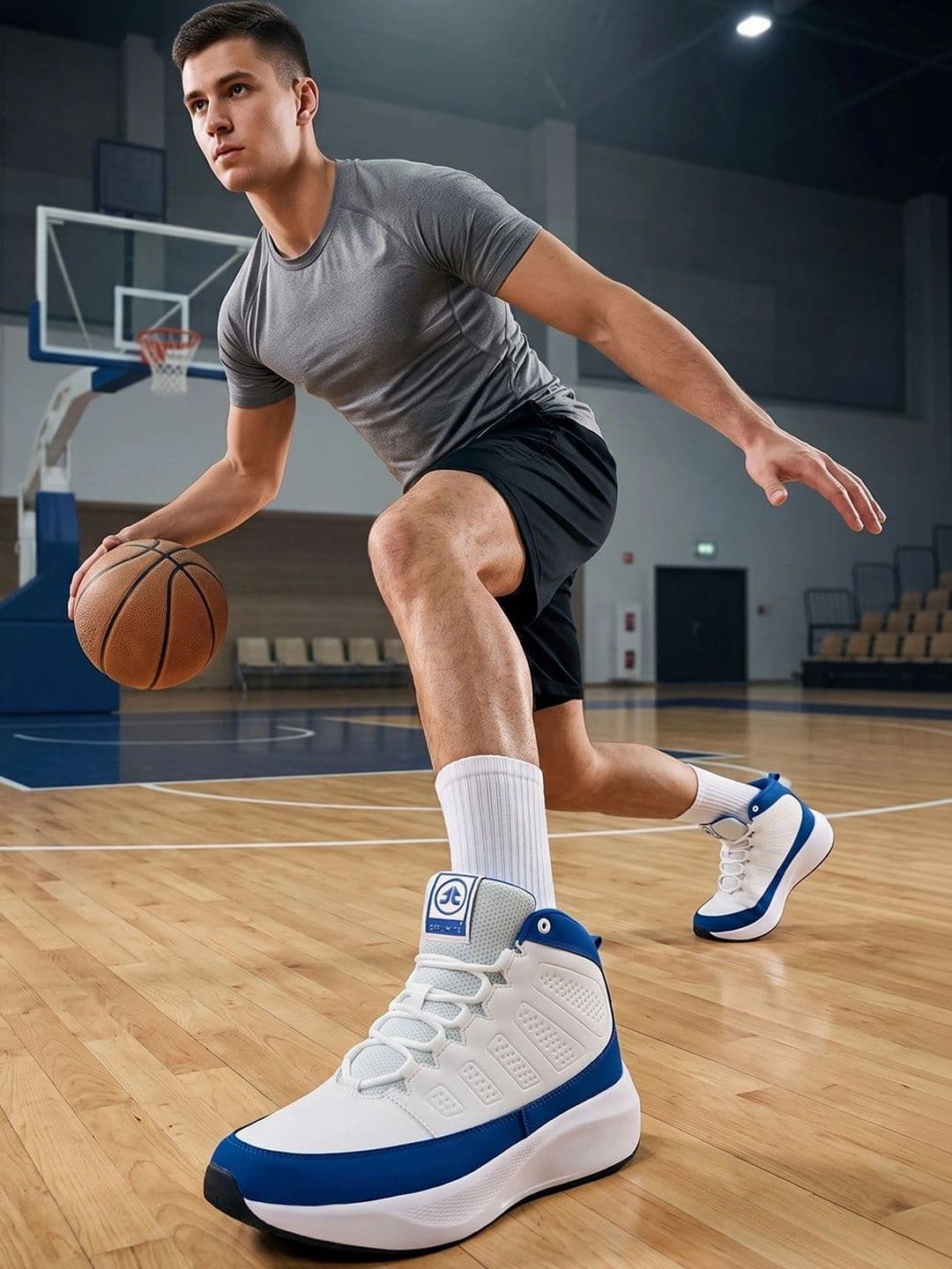 OFF LIMITS Men High-Top Basketball Non-Marking Shoes thumbnail 14