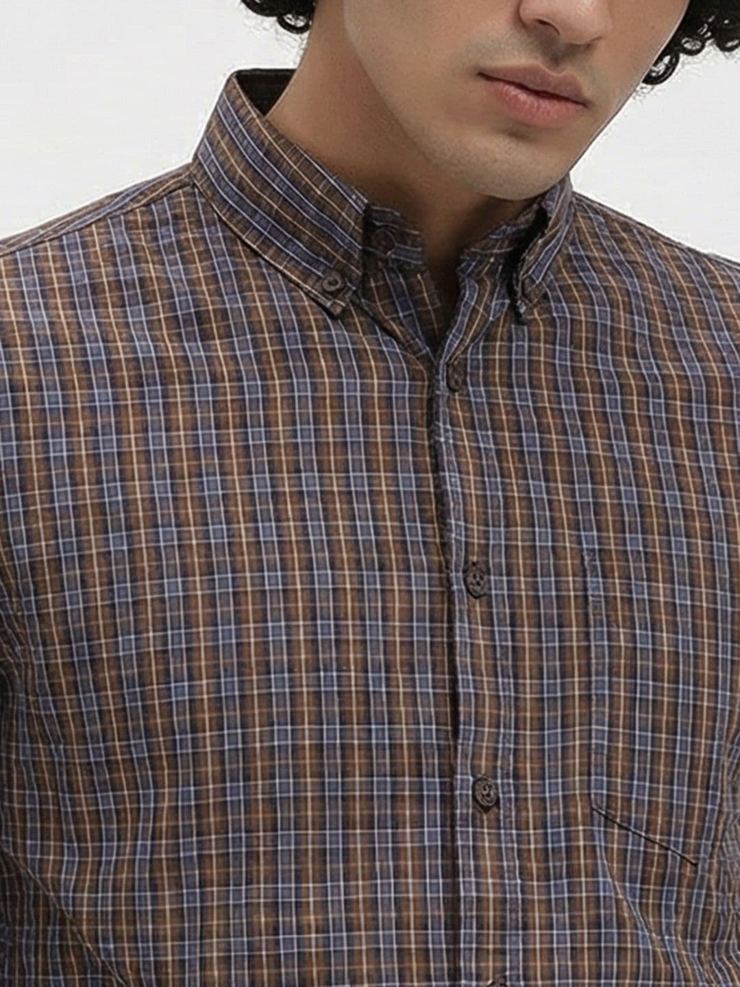 Roadster Life Co. Soft Touch Checked Casual Shirt thumbnail 6