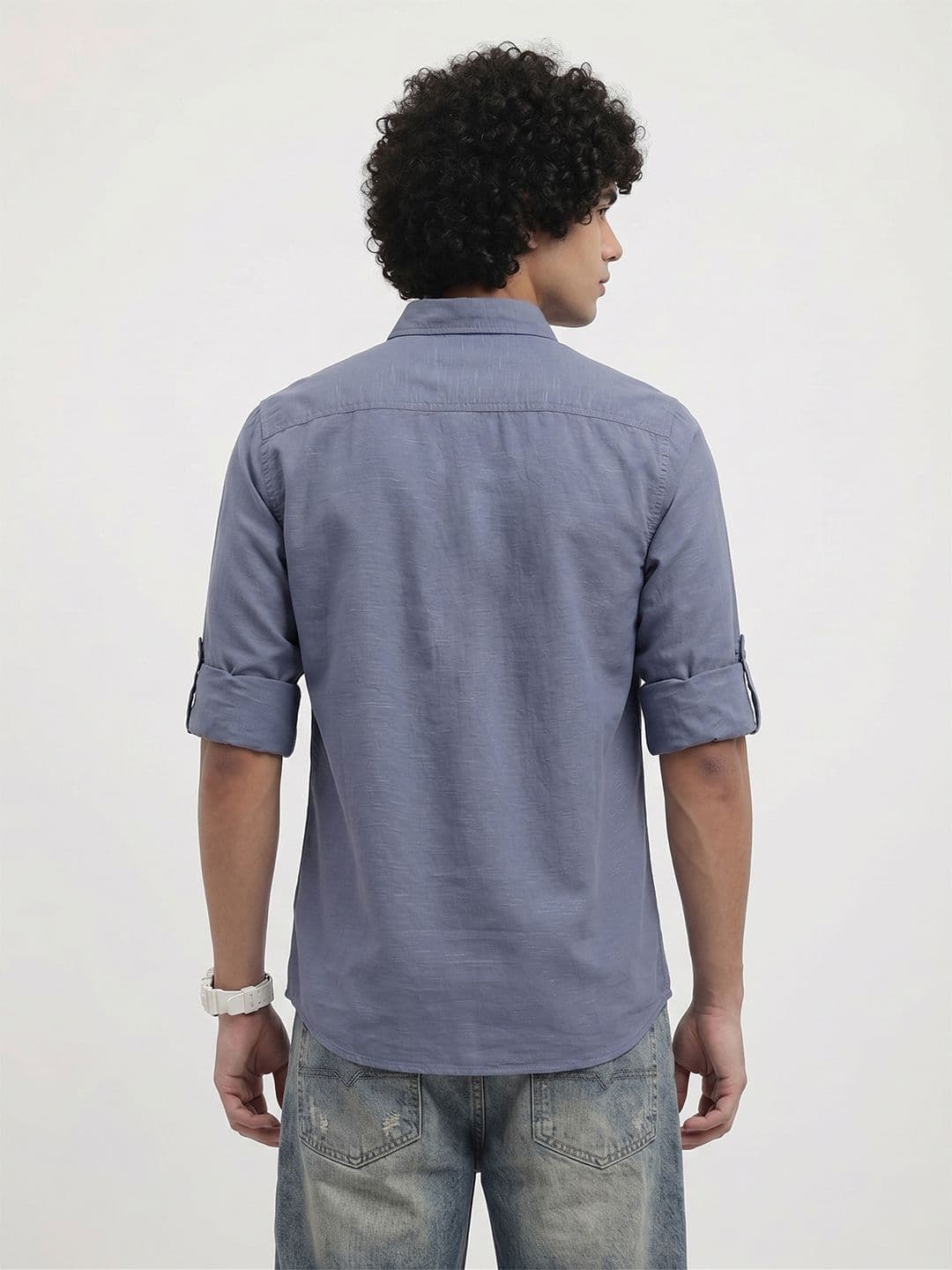 Roadster Life Co. Slub Textured Shirt thumbnail 4