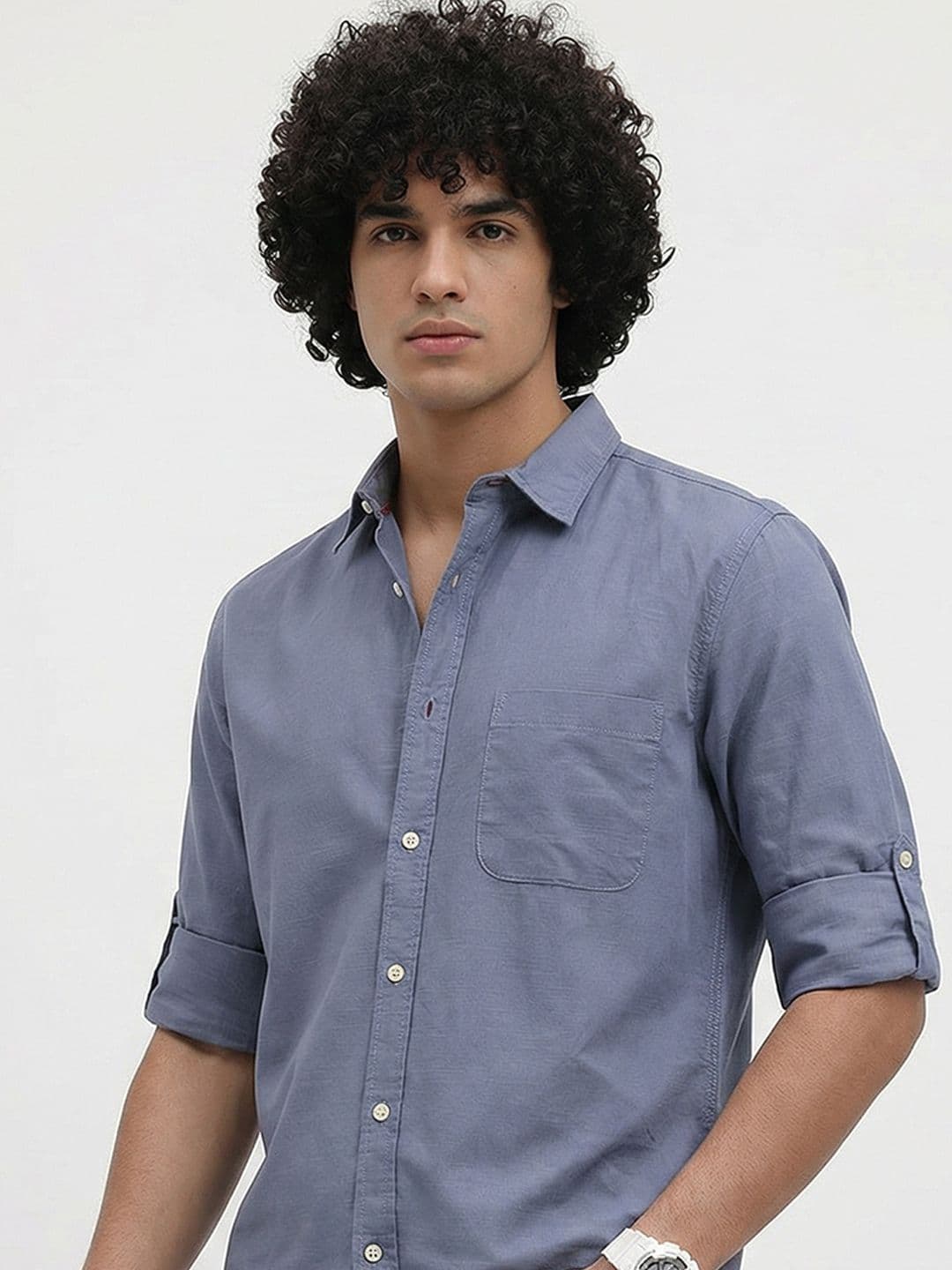Roadster Life Co. Slub Textured Shirt - view 1