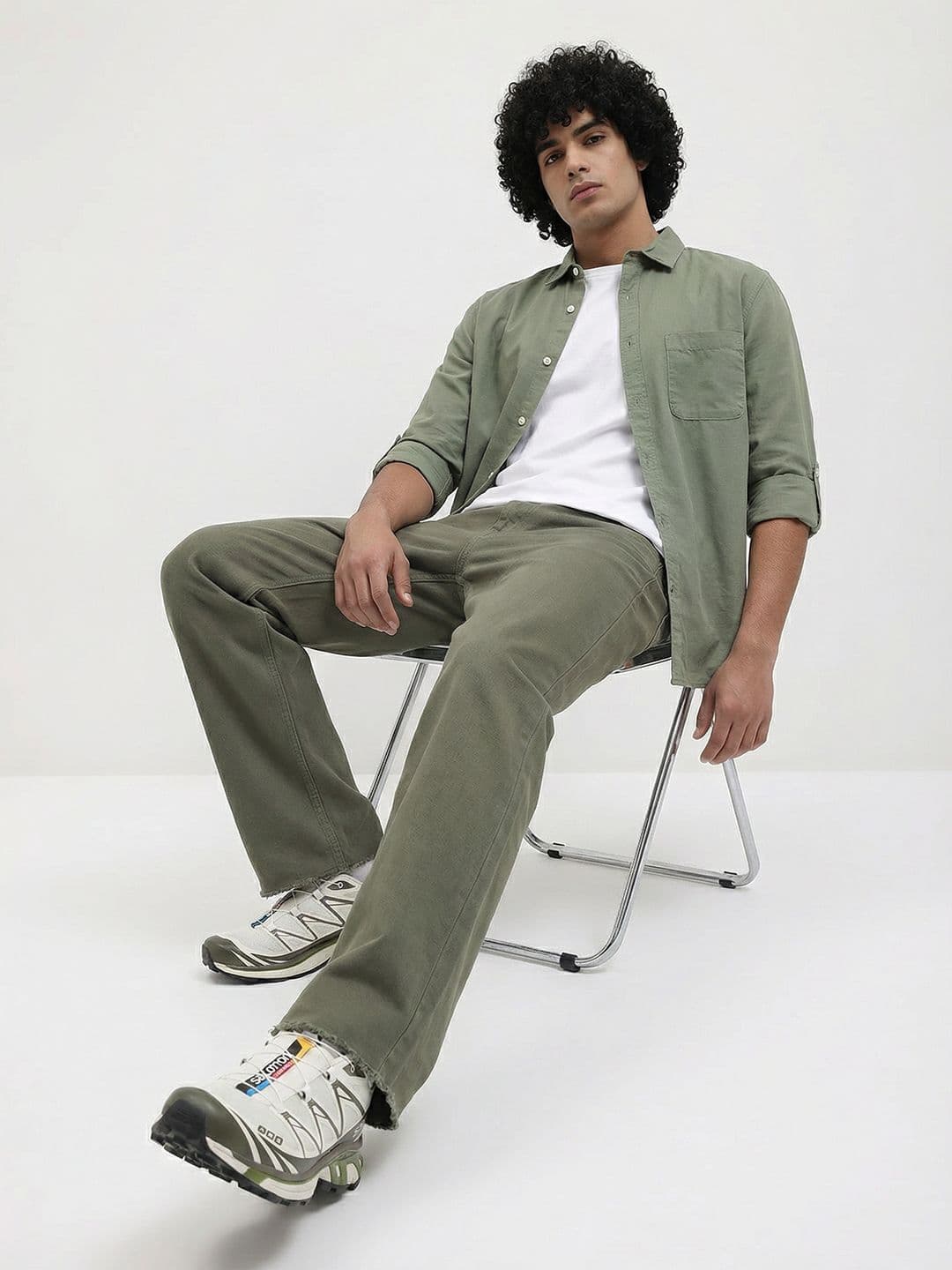 Roadster Life Co. Slub Textured Shirt thumbnail 3