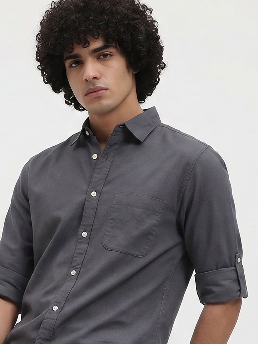 Roadster Life Co. Easy Drape Cotton Shirt thumbnail 5