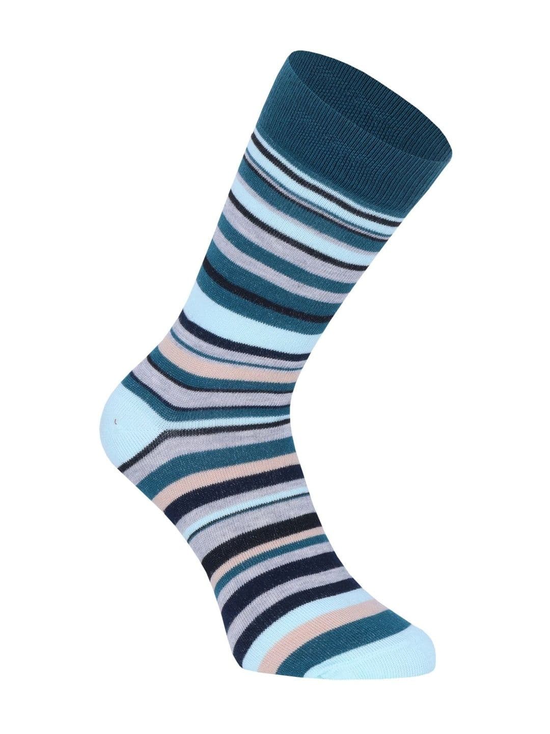 Wales Bonner Men Pack of 4 Cotton Blend Striped Calf Length Socks thumbnail 5