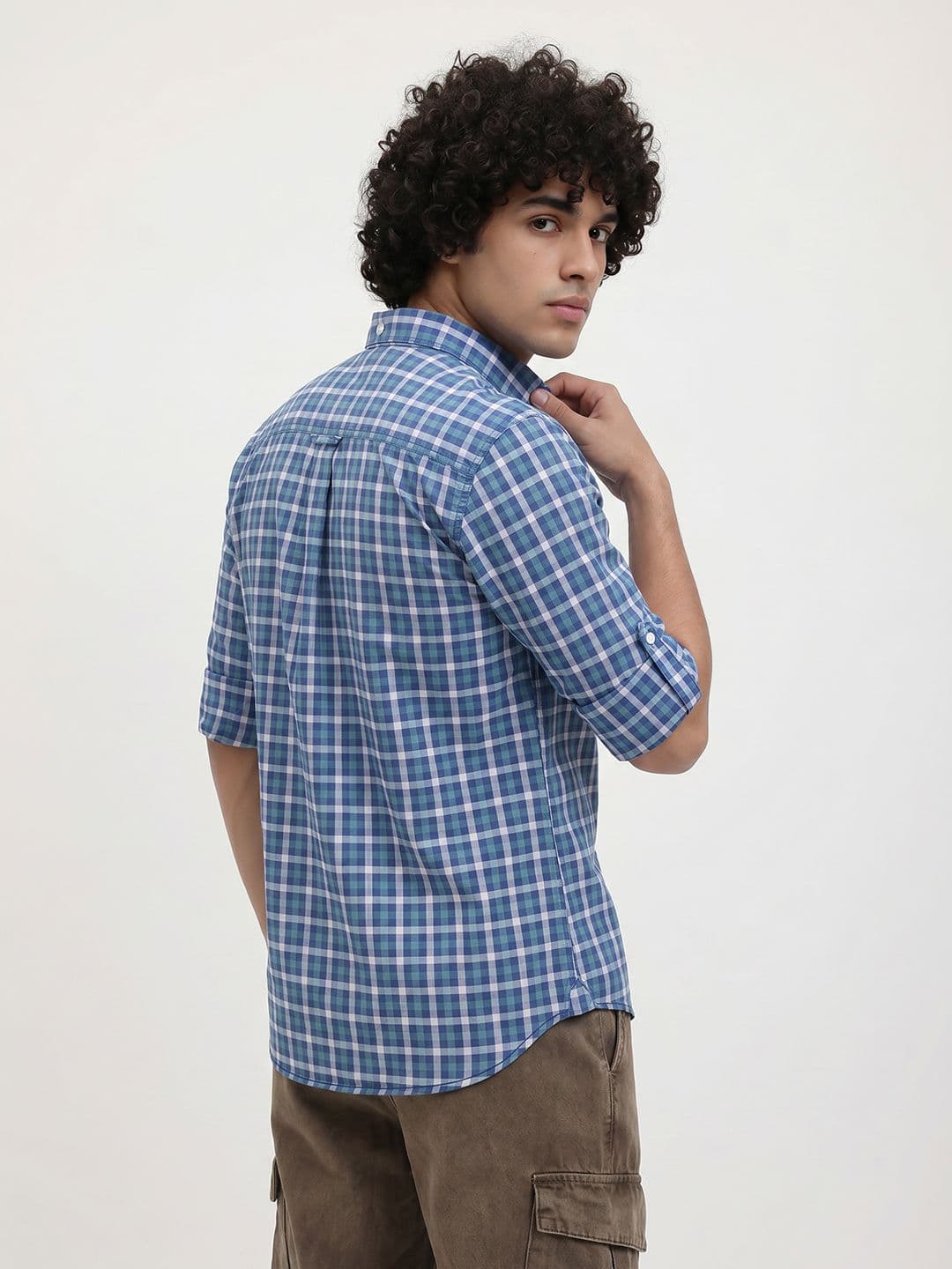 Roadster Life Co. Soft Touch Twill Plaid Casual Shirt thumbnail 4