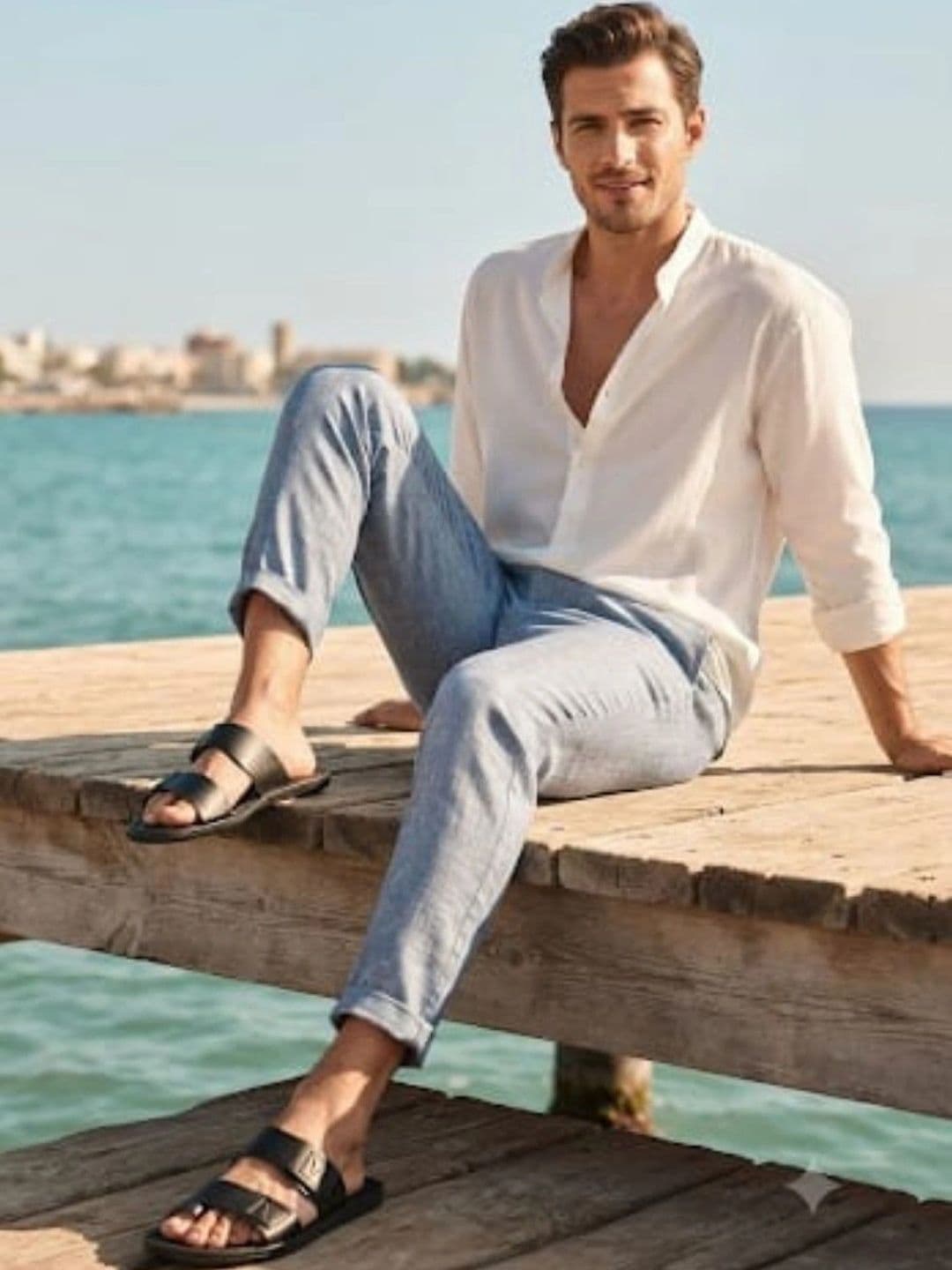 Trump Men PU Comfort Sandals thumbnail 3